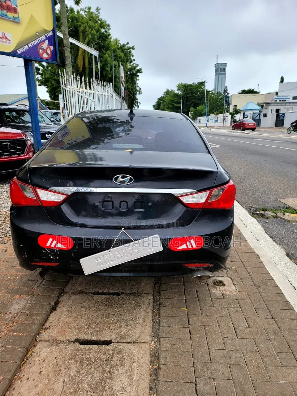Hyundai Sonata Limited 2.0T Sedan (2.0L 4cyl 6A) 2012 Black