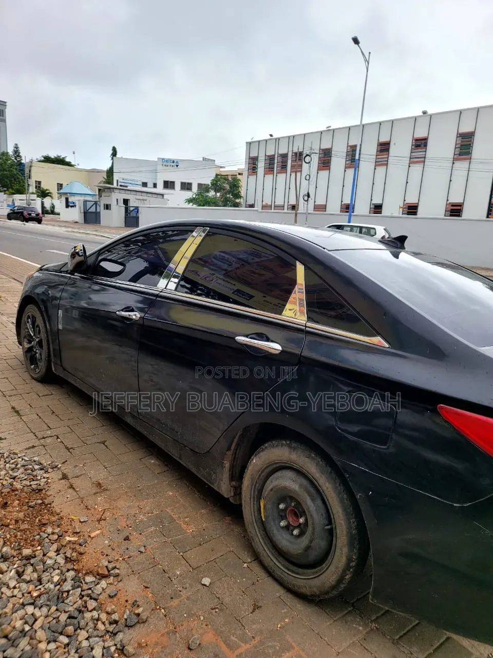 Hyundai Sonata Limited 2.0T Sedan (2.0L 4cyl 6A) 2012 Black