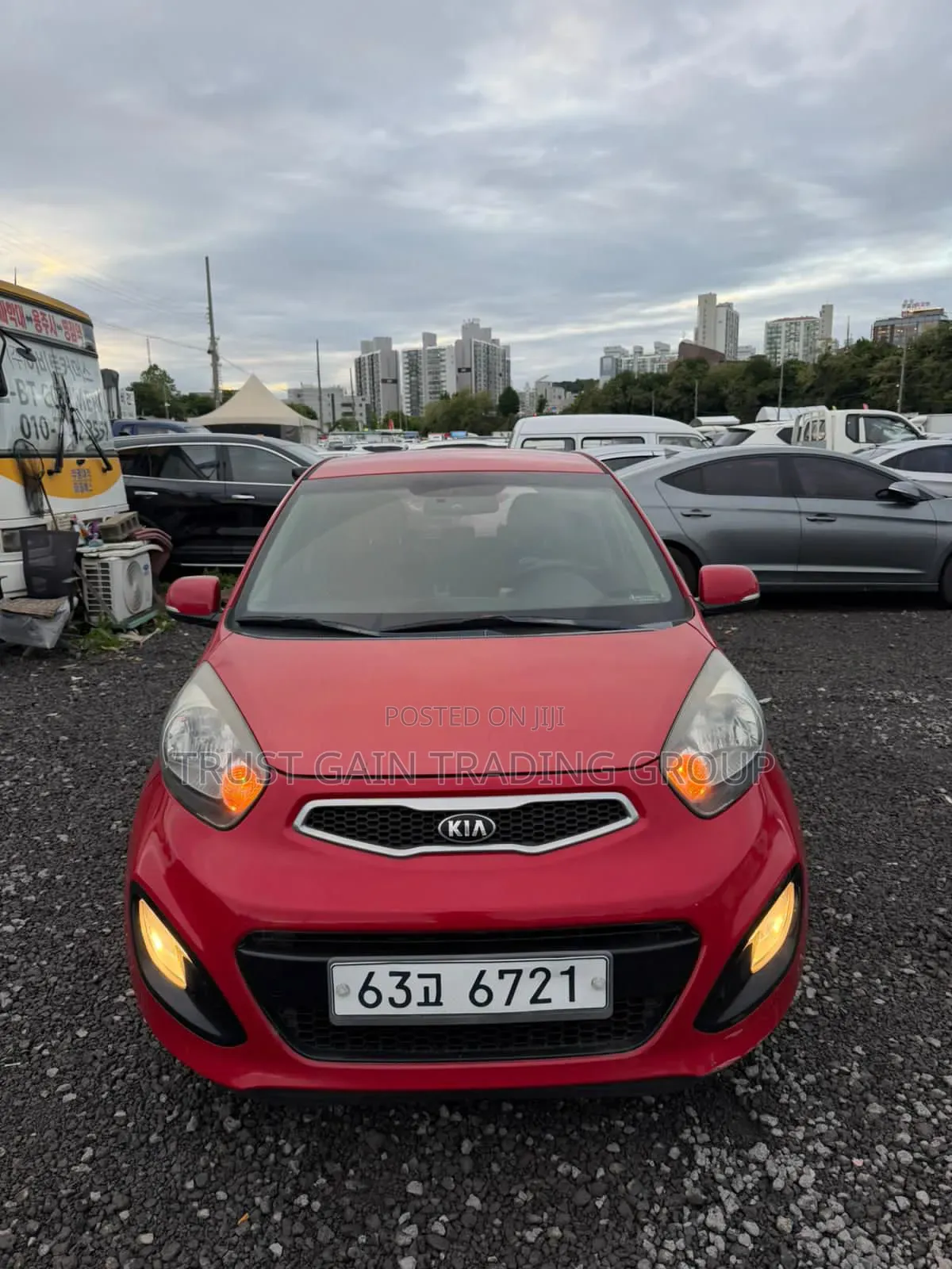 Kia Morning 2014 Red