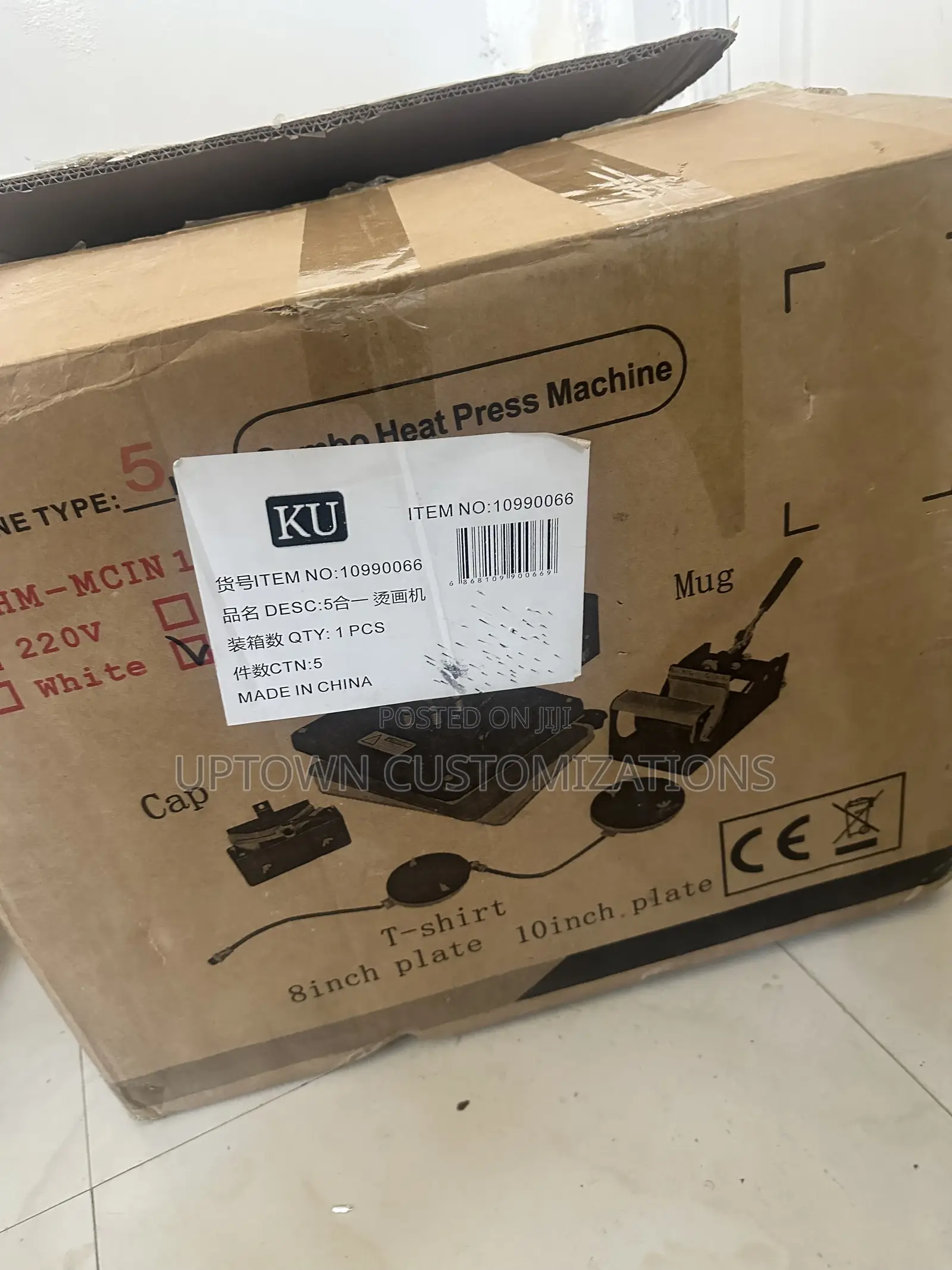 Brand New 5 in 1 Combo Heat Press Machine