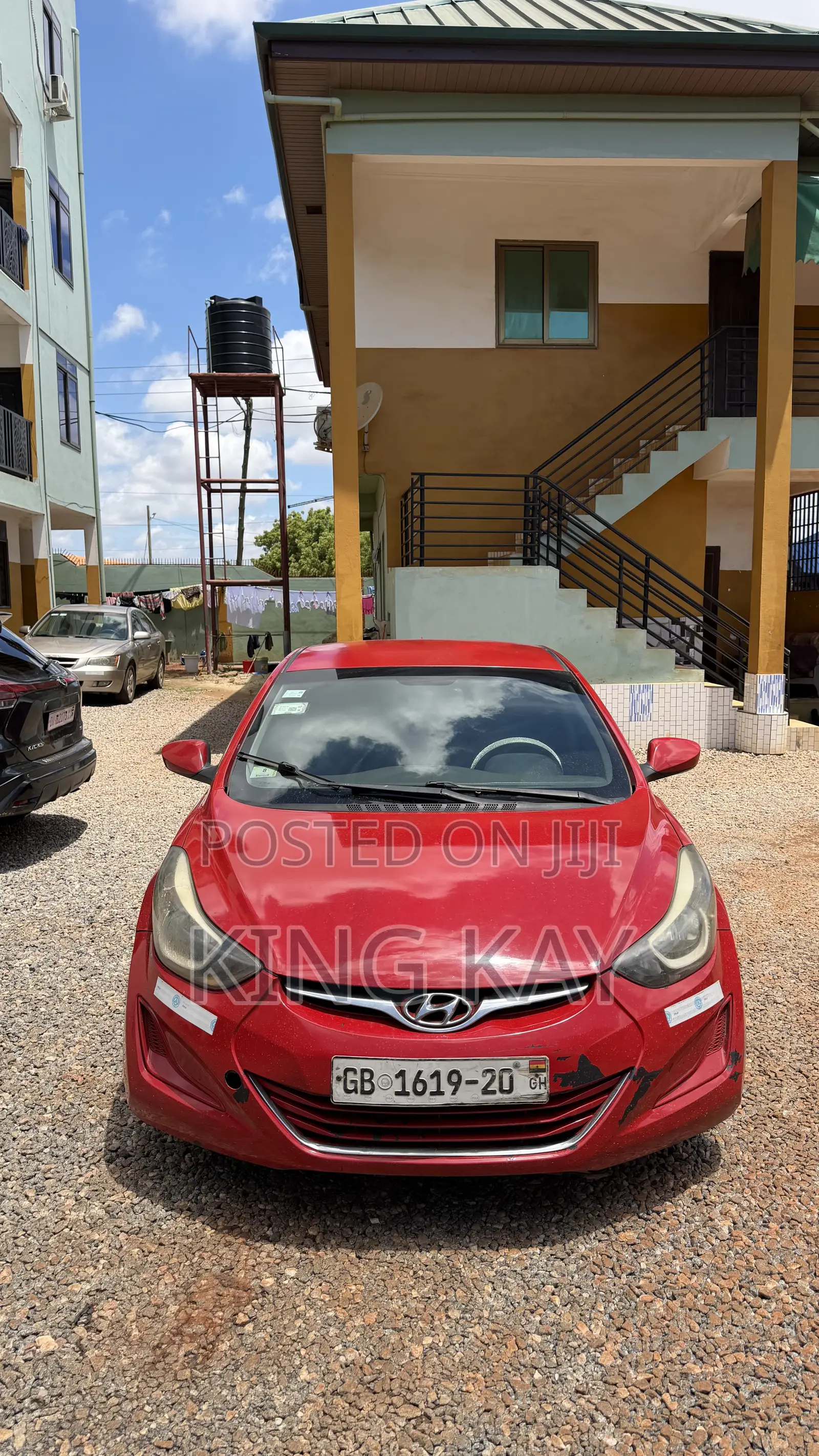 Hyundai Elantra GLS Automatic 2012 Red