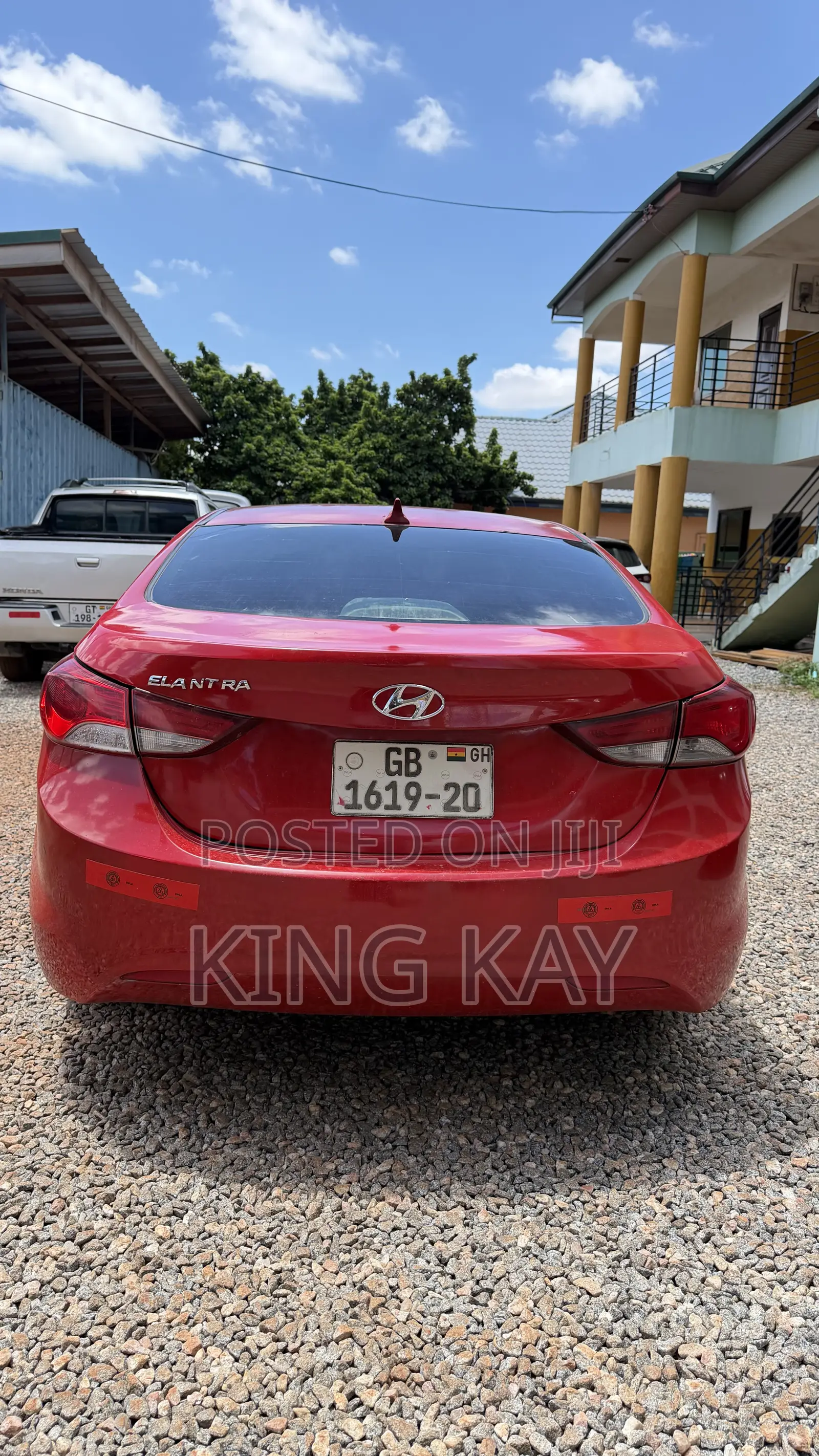 Hyundai Elantra GLS Automatic 2012 Red