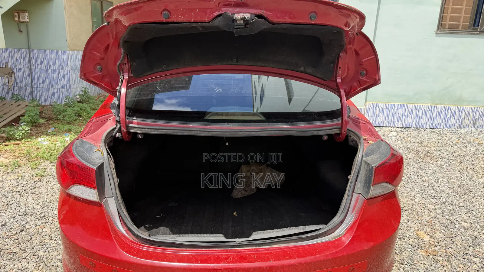 Hyundai Elantra GLS Automatic 2012 Red