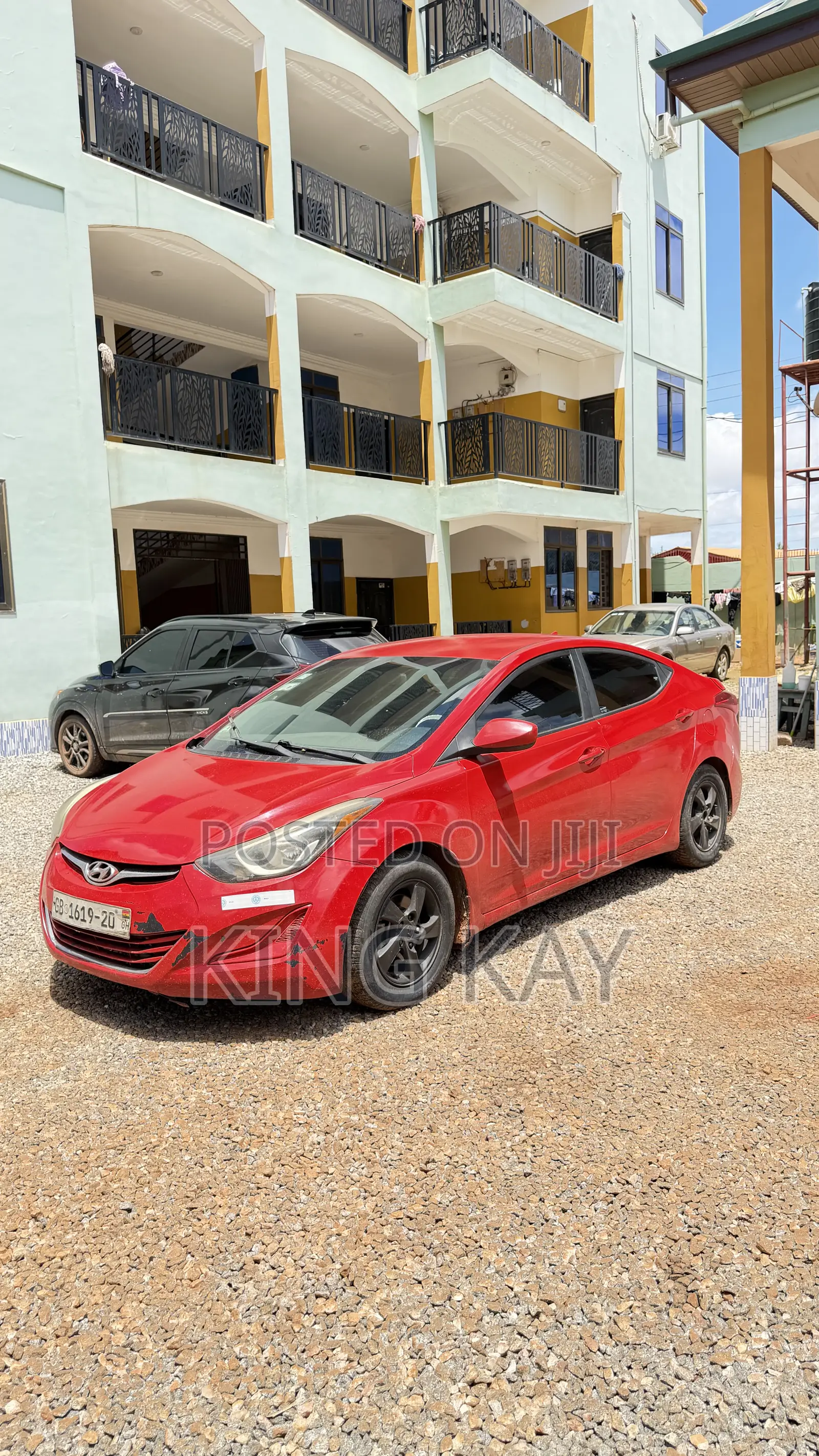 Hyundai Elantra GLS Automatic 2012 Red