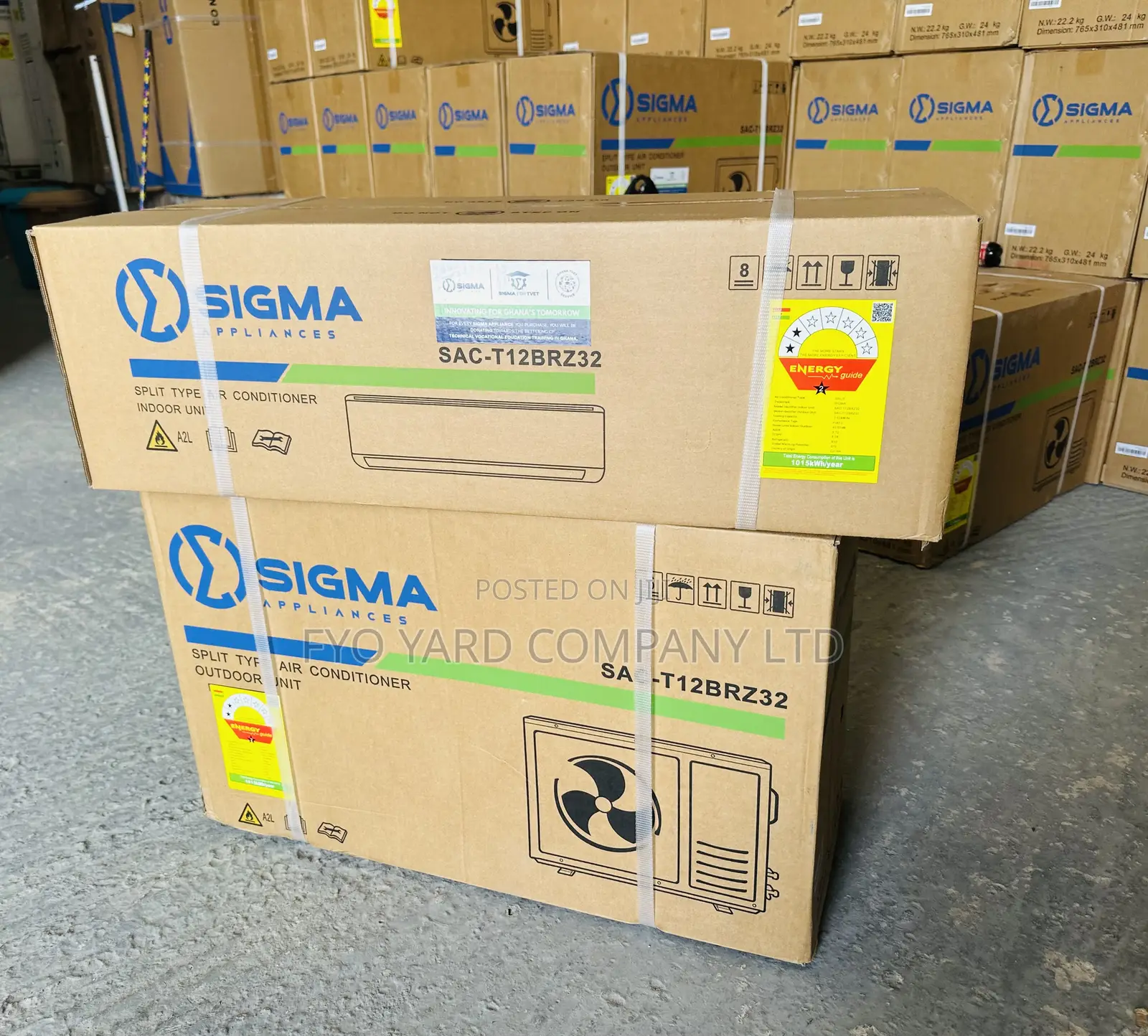 Energy Saver Sigma Quality Split 1.5 Hp Cooling Ac