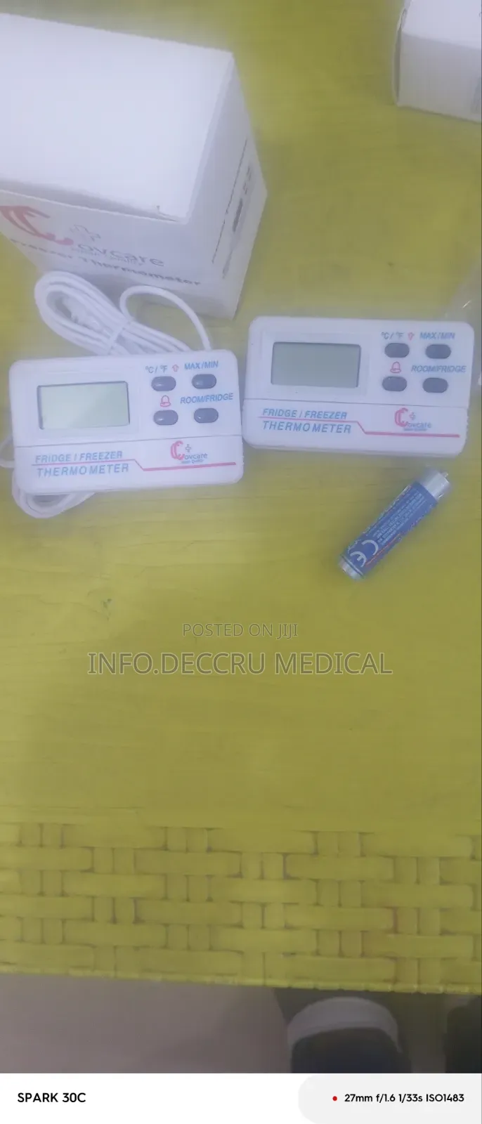 Digital Fridge Thermometer