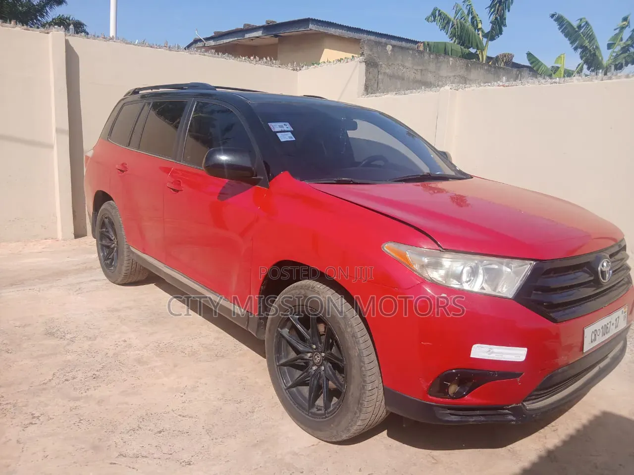 Toyota Highlander 2013 Red