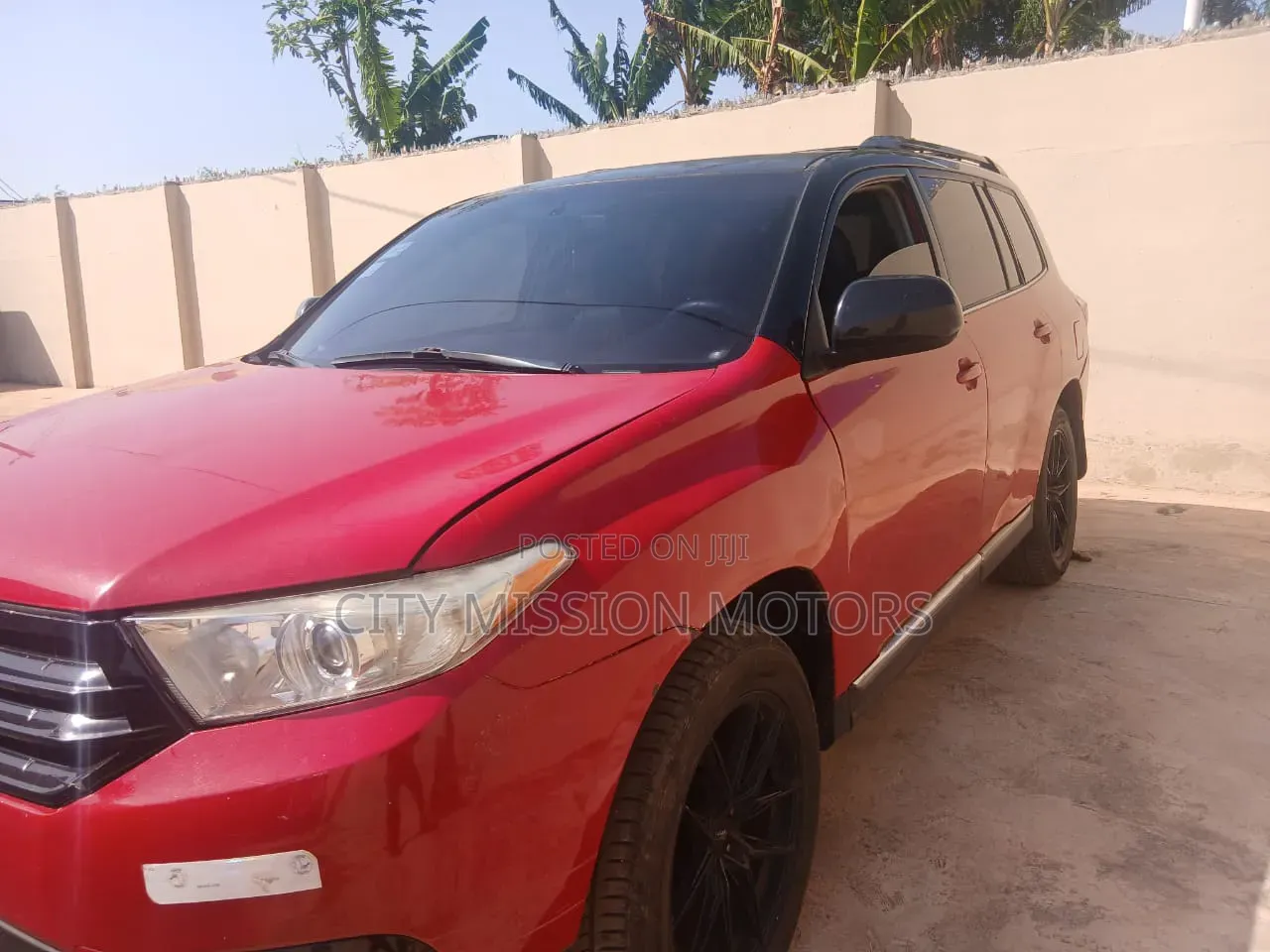 Toyota Highlander 2013 Red