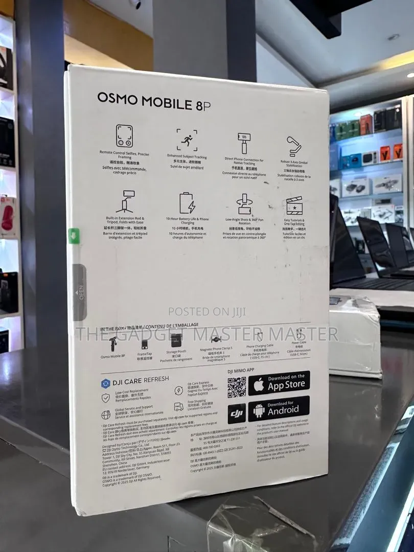 Dji Osmo Mobile 8p Smartphone Gimbal