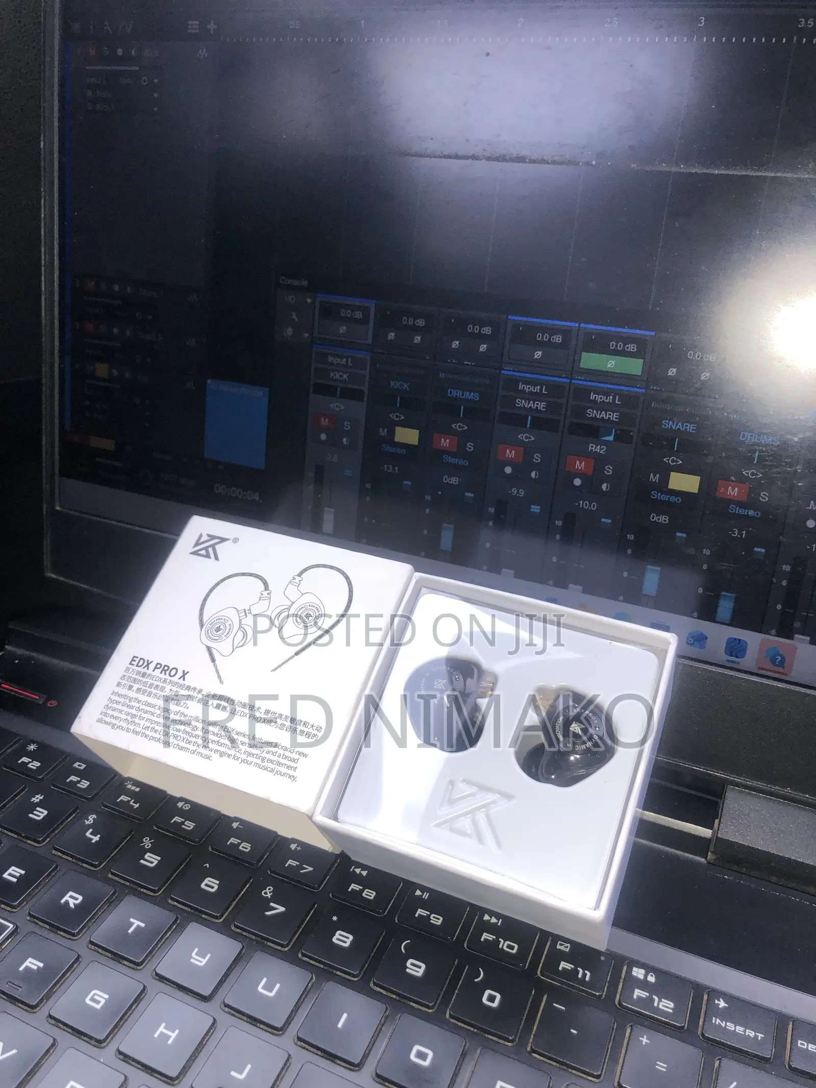 Kz Edx Pro X in-Ear Earphones – High Bass Wired Iem Earbuds