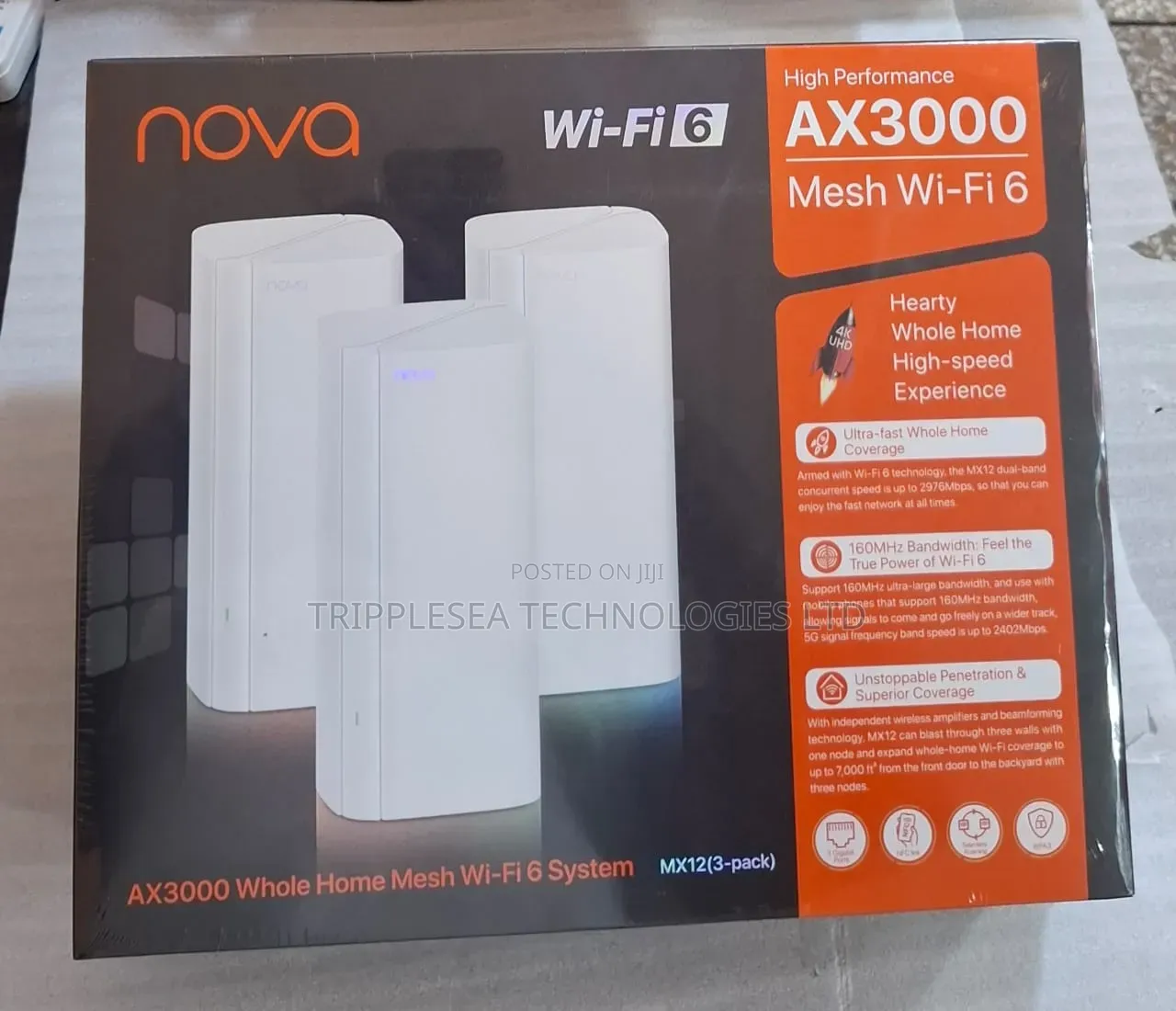 Tenda Mx12 (3-Pack) Ax3000 Wi-Fi 6 Outdoor