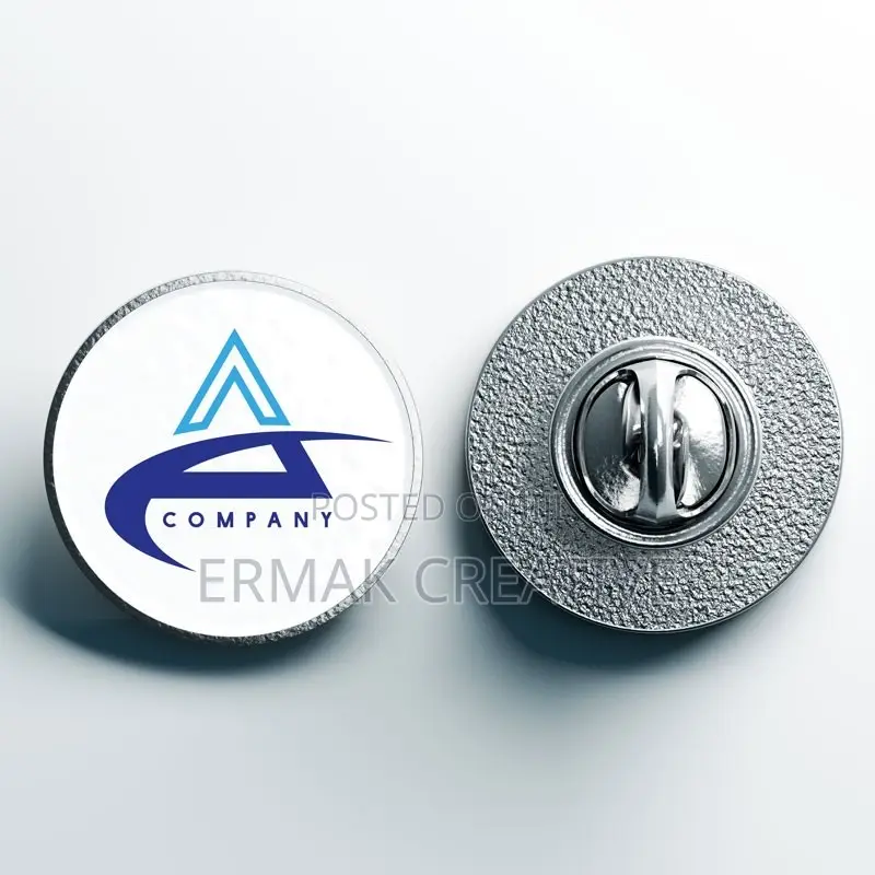 Silver Lapel Pin Moq 50 Pcs