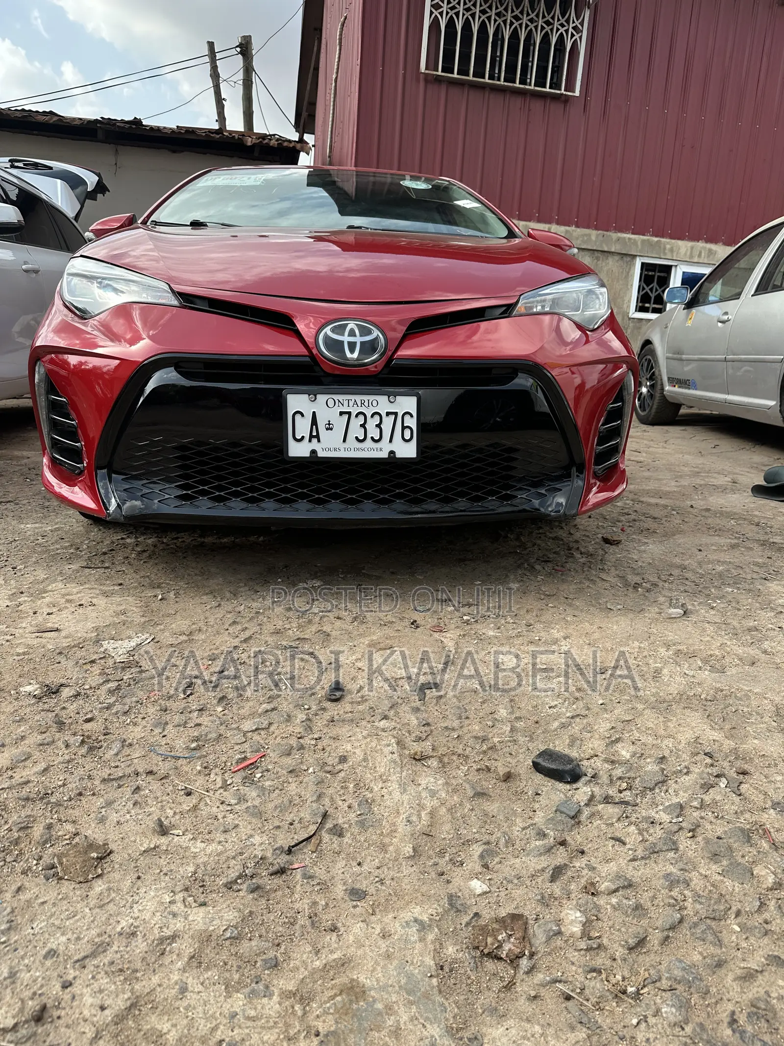 Toyota Corolla SE Special Edition 4dr Sedan (1.8L 4cyl CVT) 2017 Red