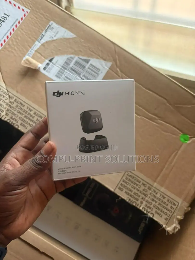 Dji Mic Mini Clip-on Transmitter With Built-in Microphone (2.4 Ghz)