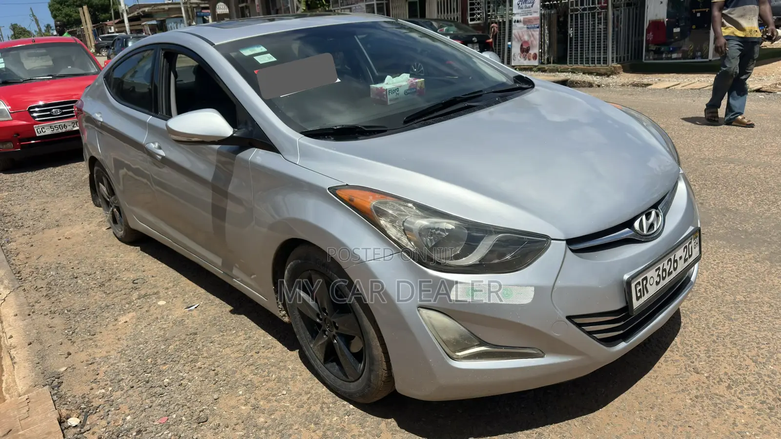Hyundai Elantra GLS Automatic 2012 Silver