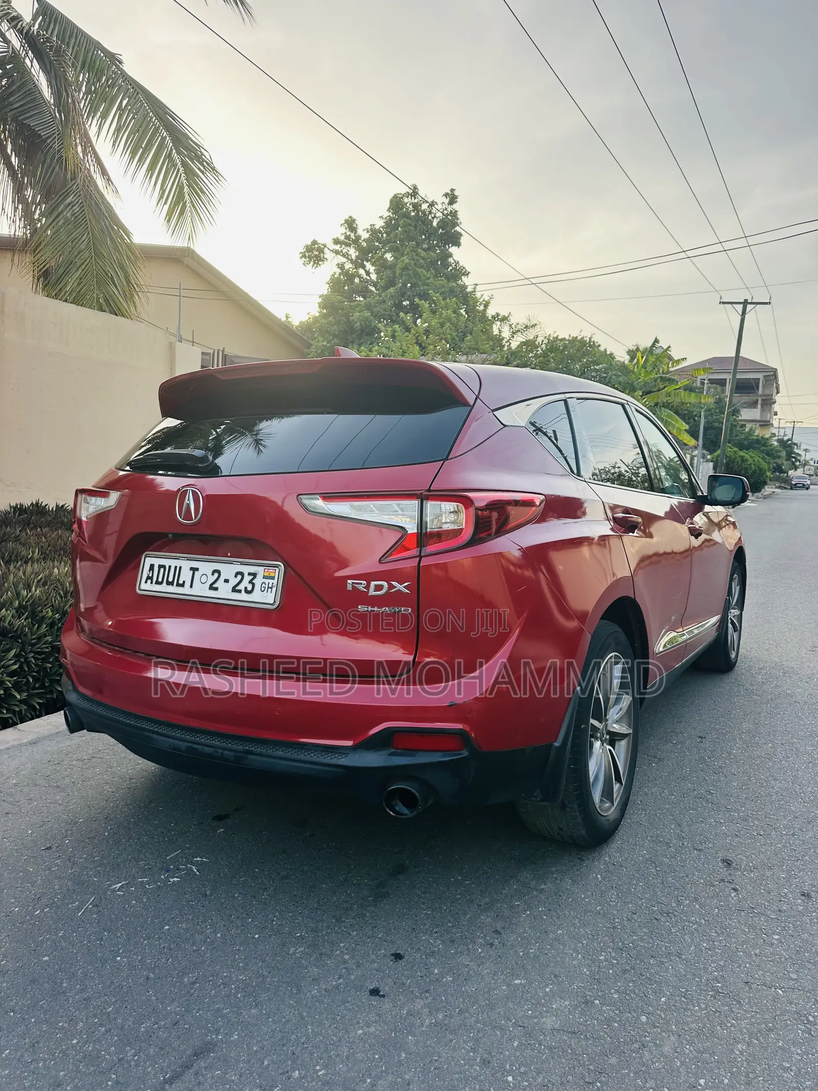 Acura RDX 2021 Red