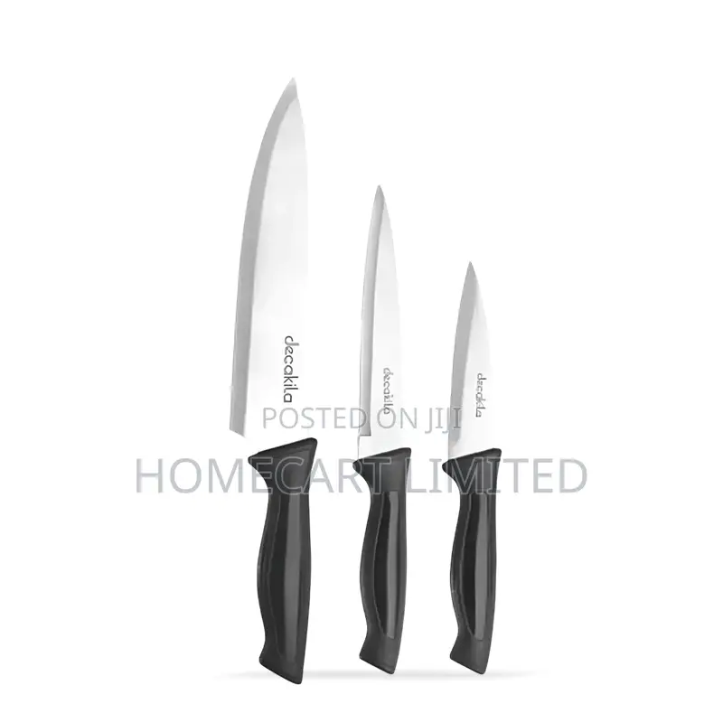 Decakila 3pcs Kitchen Knife Set - Kmtt109b