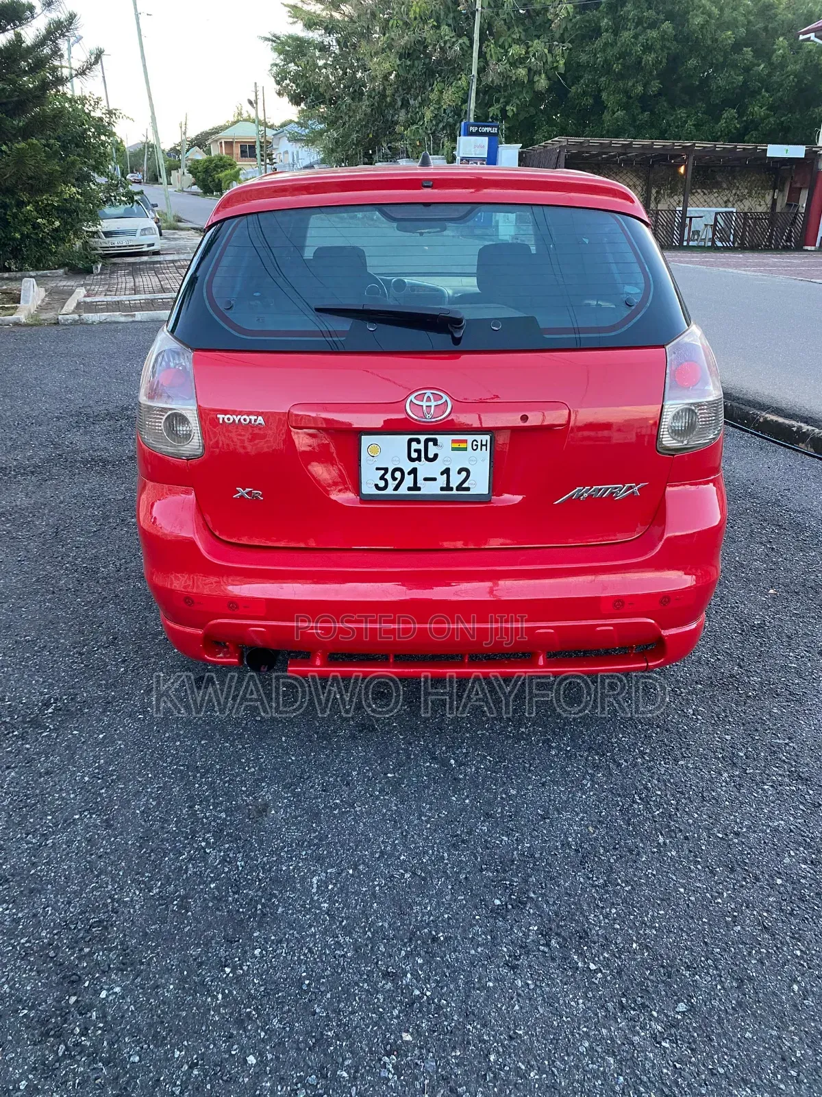 Toyota Matrix Hatchback FWD (1.8L 4cyl 5M) 2010 Red
