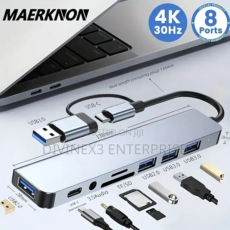 Type-C Adapter 8 in 1
