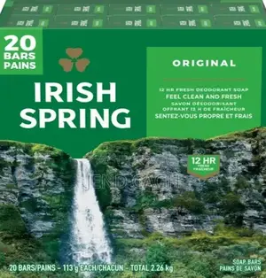 Irish Spring Original Deodorant Bar Soap (20 Bars)
