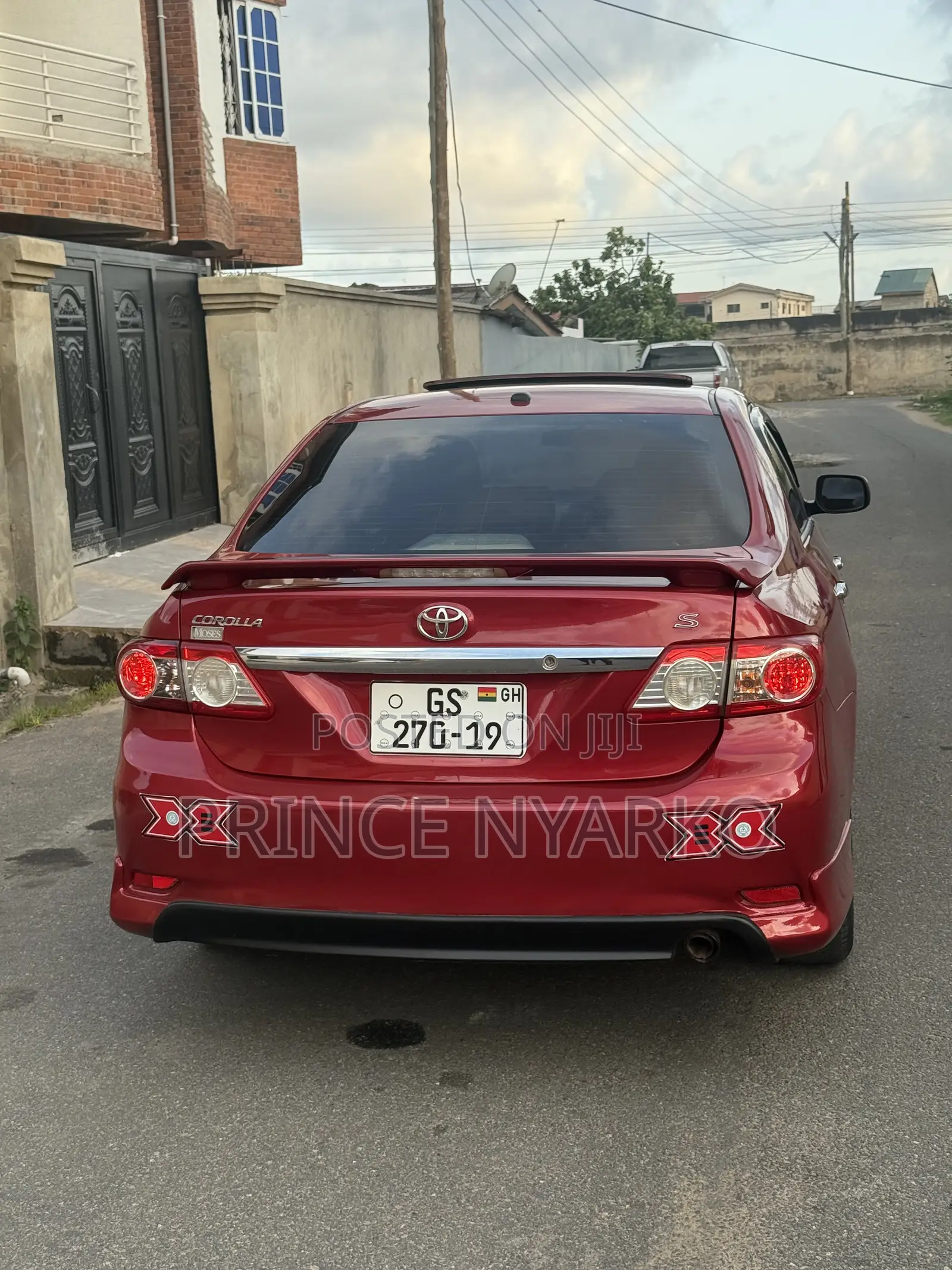 Toyota Corolla S 4dr Sedan (1.8L 4cyl 4A) 2013 Red