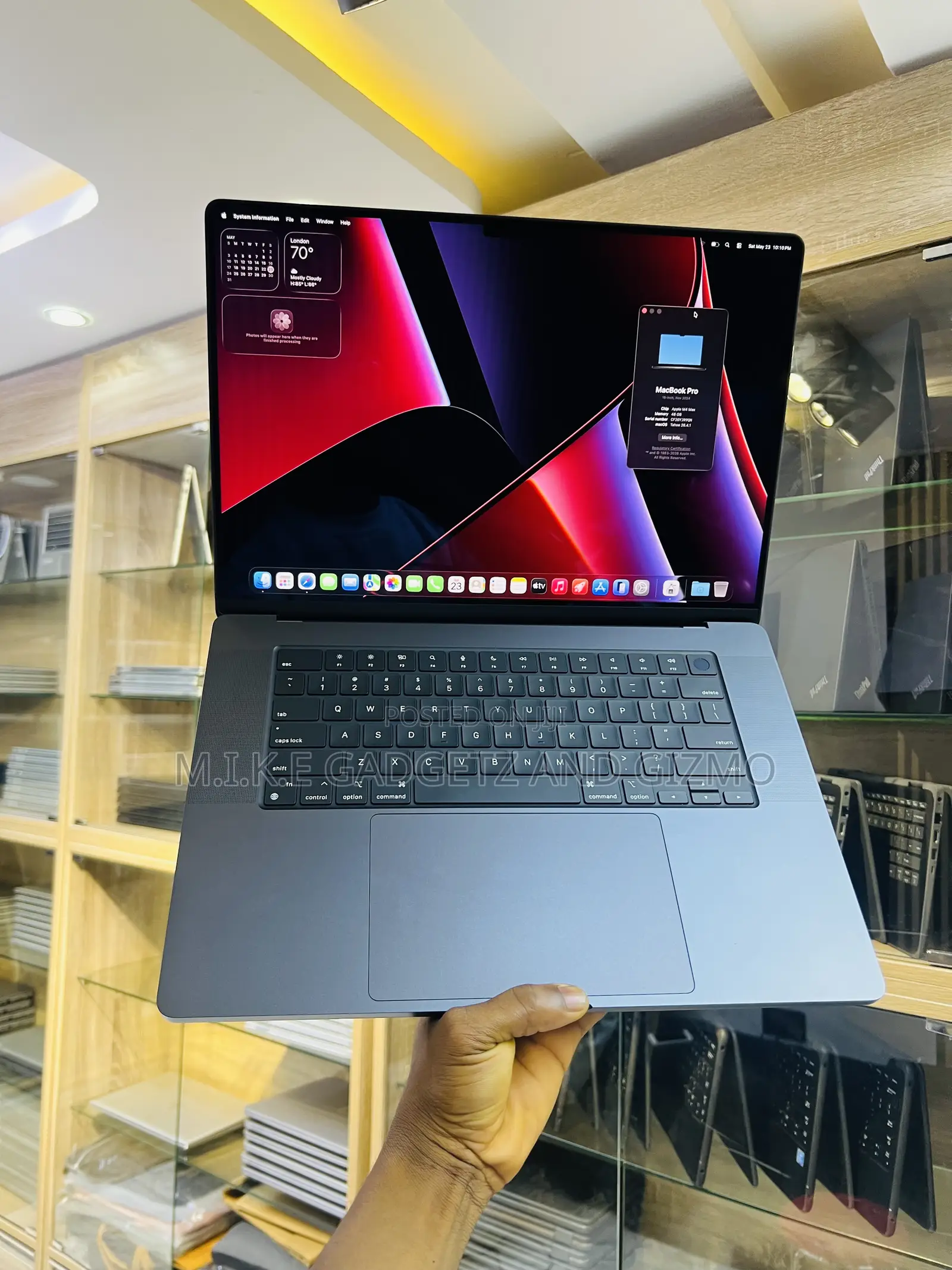 Laptop Apple MacBook Pro 2024 M4 Max 48GB Apple M4 Max SSD 1T