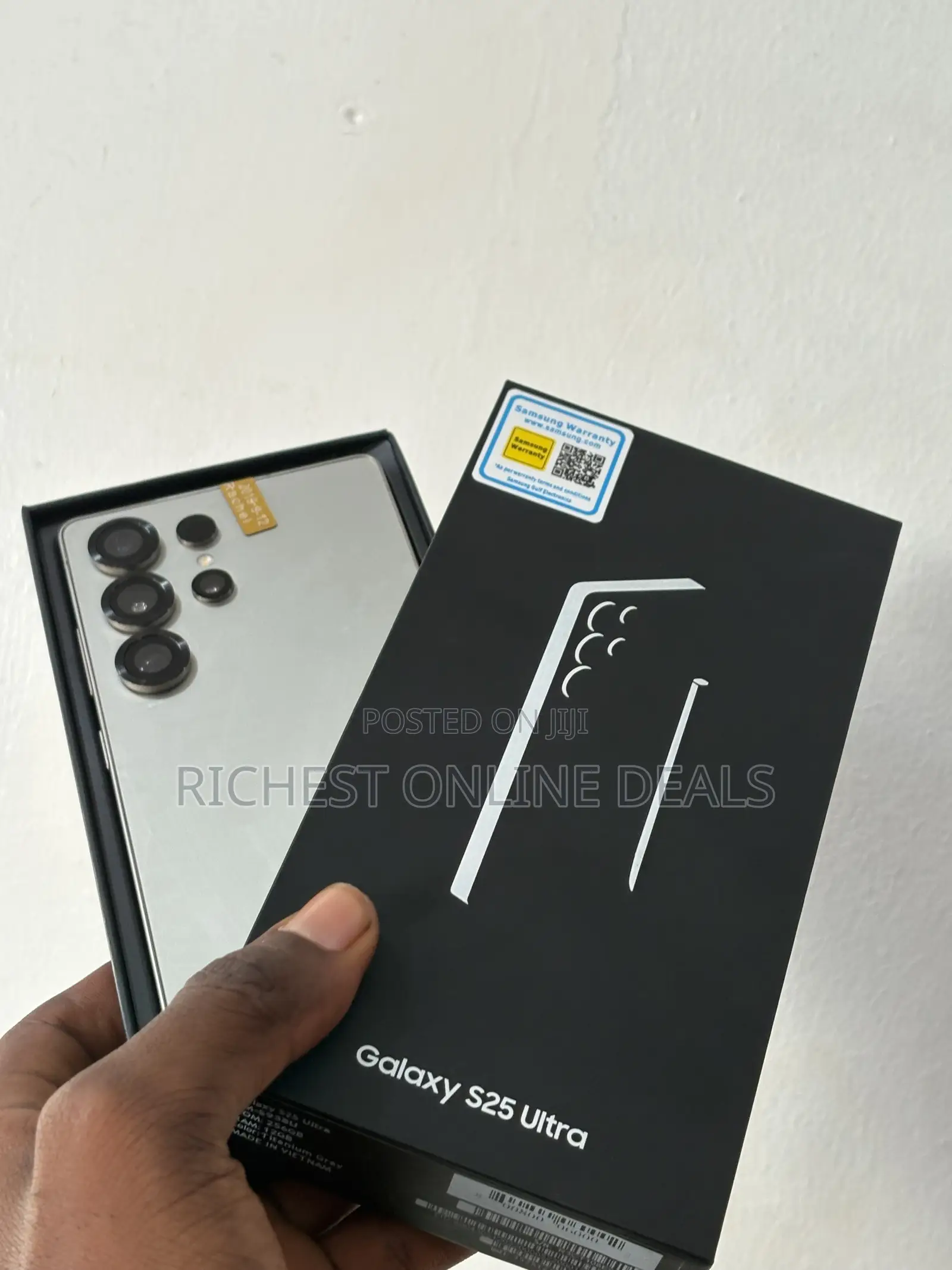 New Samsung Galaxy S25 Ultra 256 GB Gray