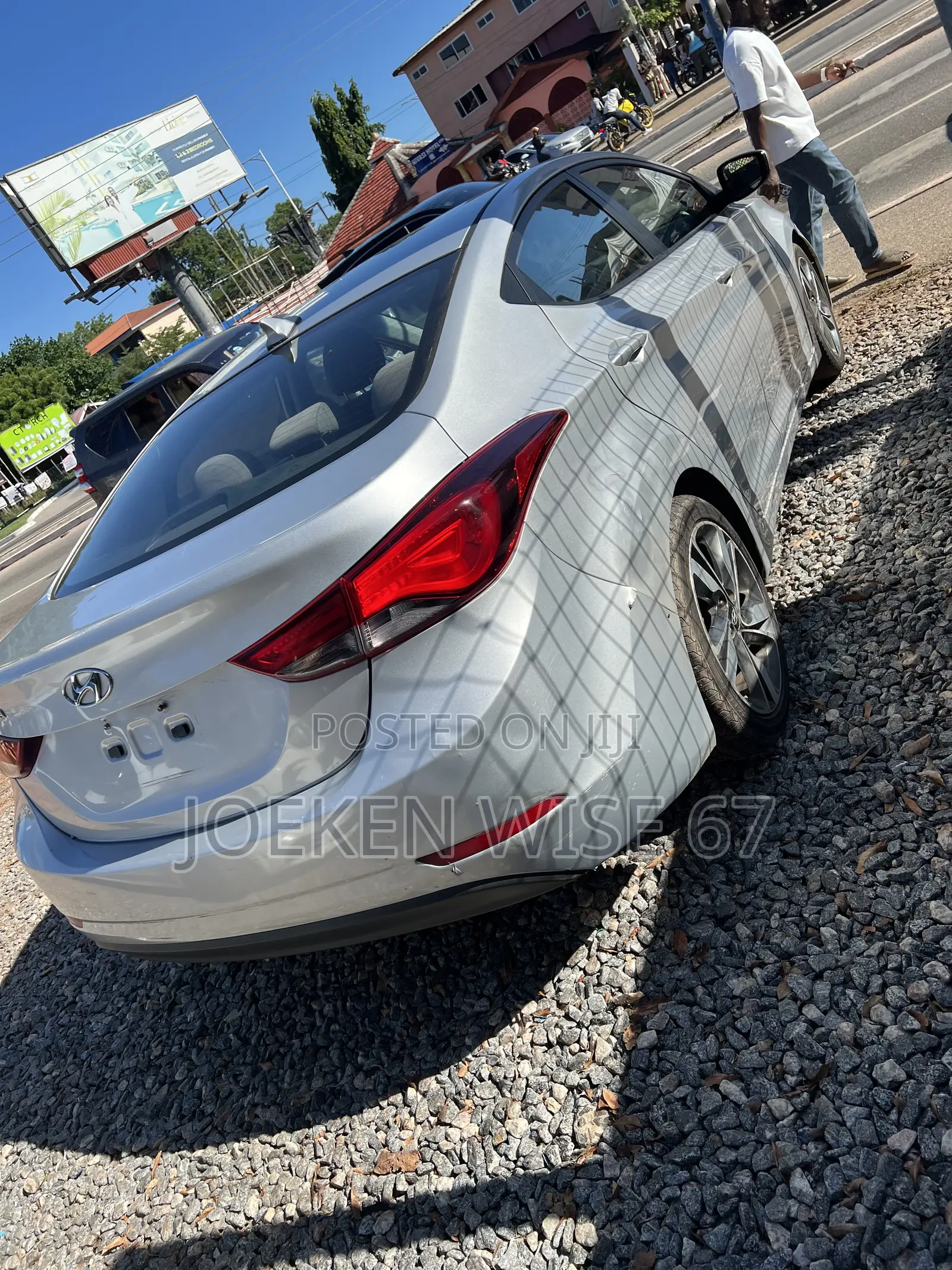 Hyundai Elantra Limited 4dr Sedan (1.8L 4cyl 6A) 2015 Gray