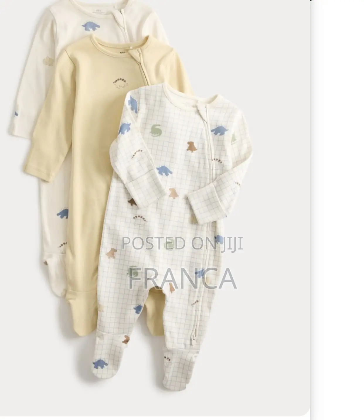 3 Pieces Baby Sleep Suit (12 -18 Months)