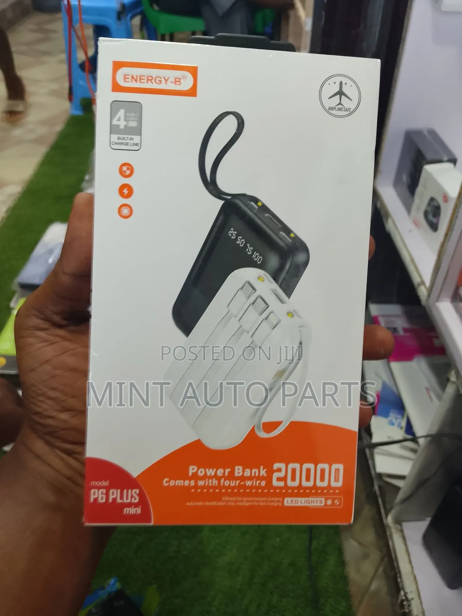 Energy-B Powerbank 20,000 Mah