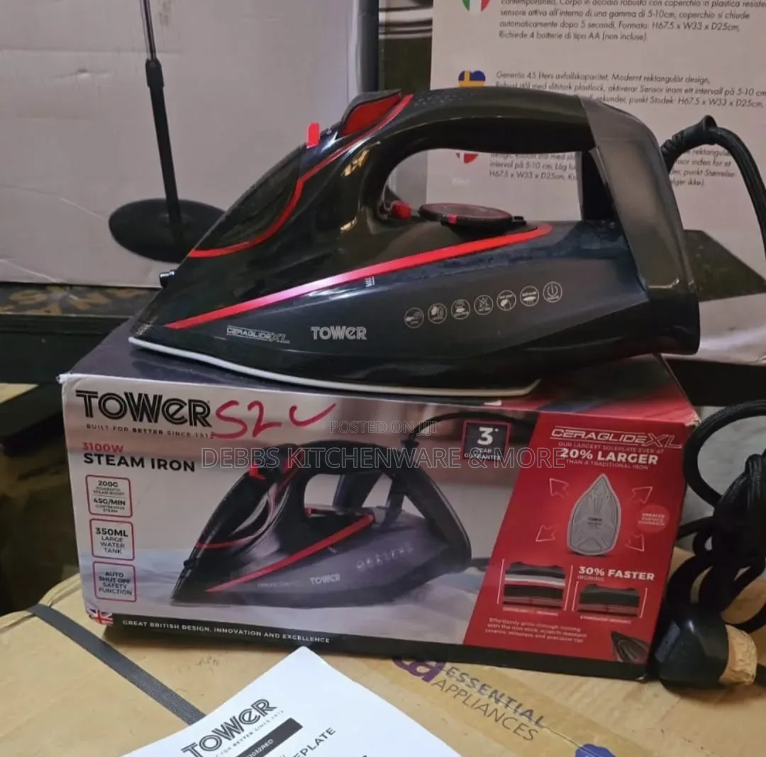 3100watts Tower Steam Iron Uk 