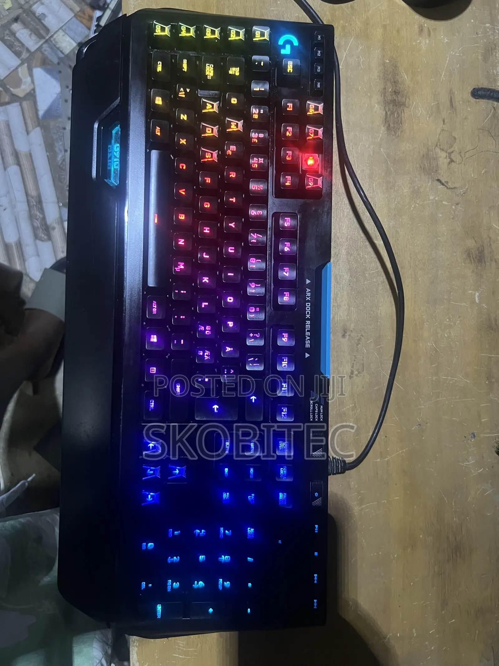 Logitech G910 RGB Keyboard. One Key Missing