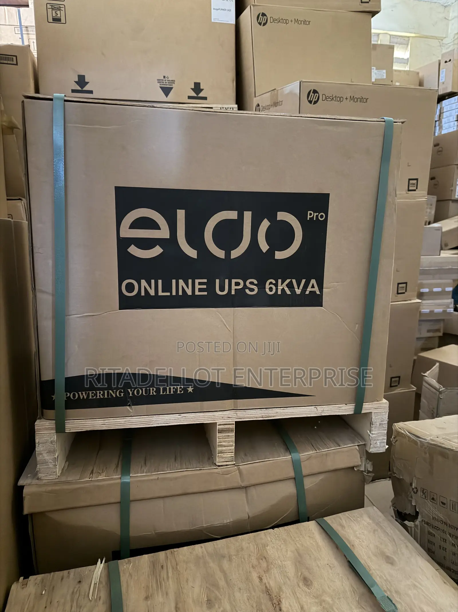 Eldo Pro Online Ups 6kva/4.8kw , 7ah*16 PCS