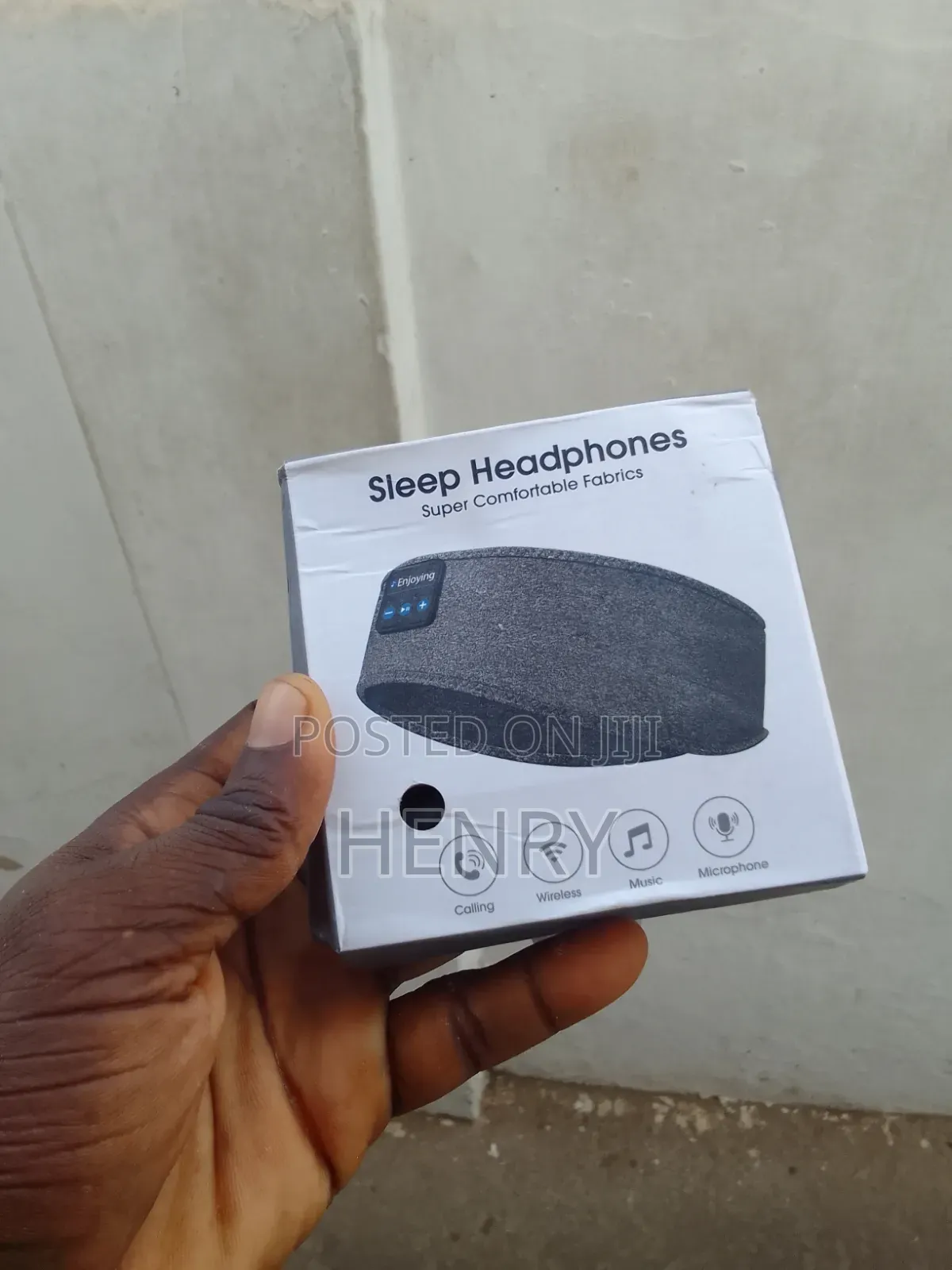 Wireless Sleeping or Exercising Bluetooth Headband