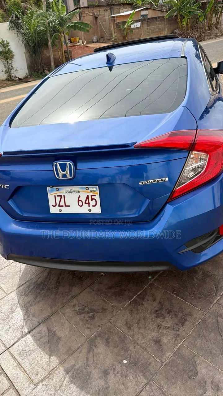 Honda Civic Touring Sedan 2018 Blue