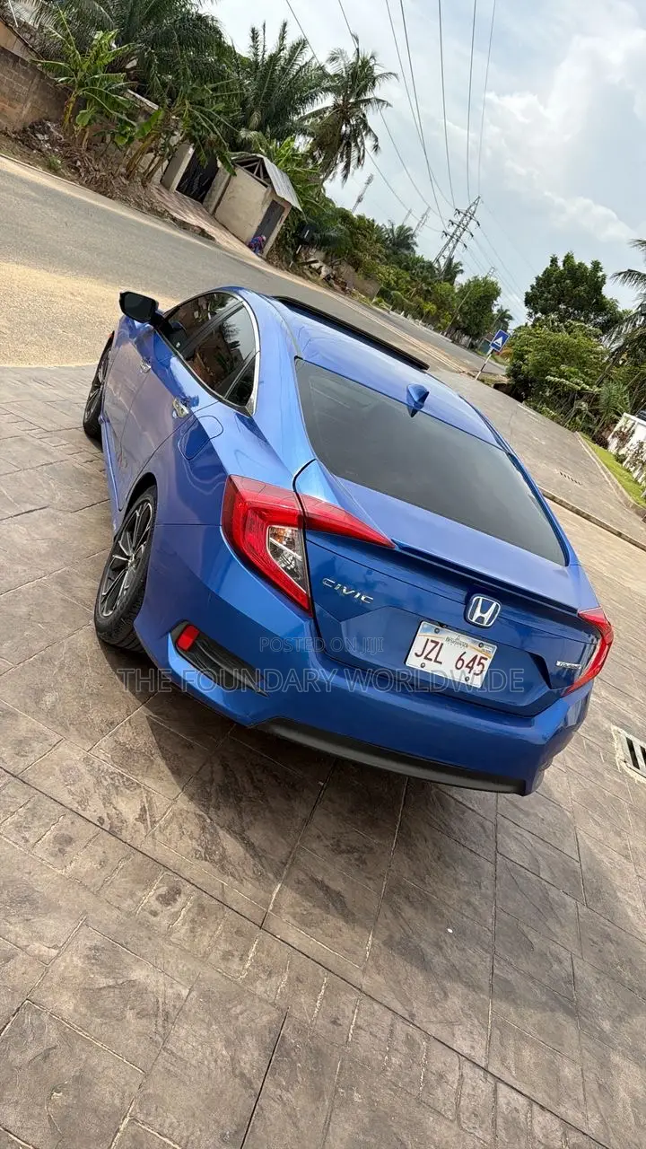 Honda Civic Touring Sedan 2018 Blue