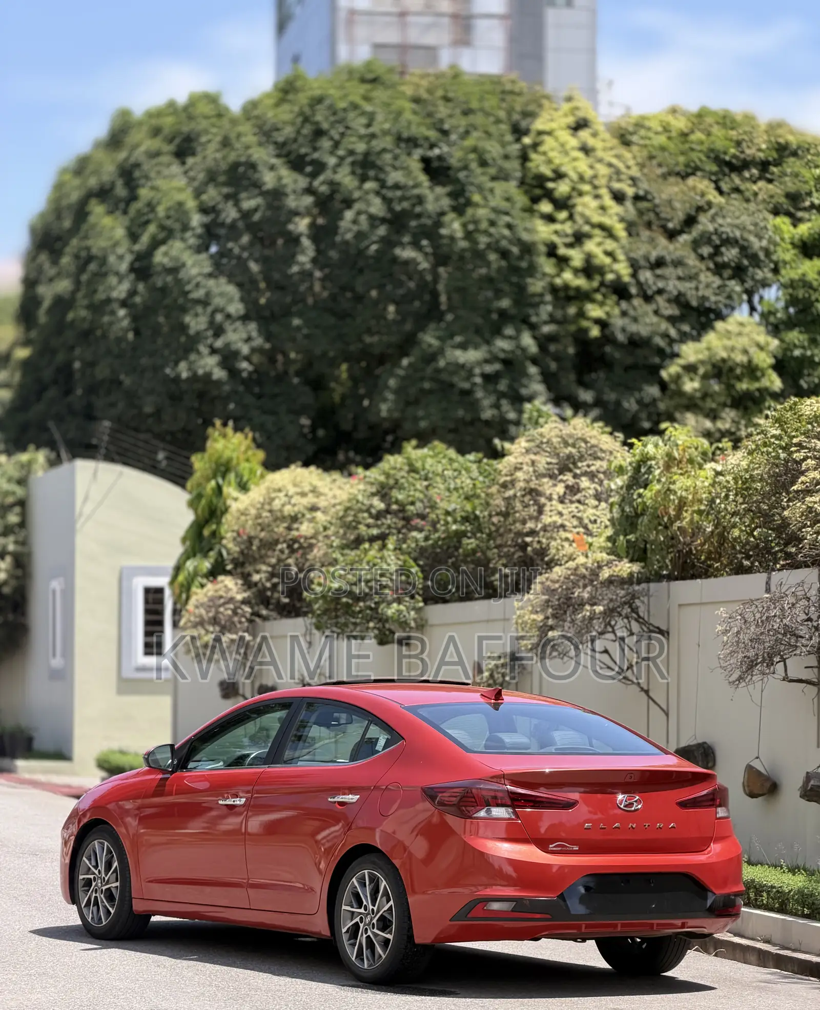 Hyundai Elantra Limited 2019 Red