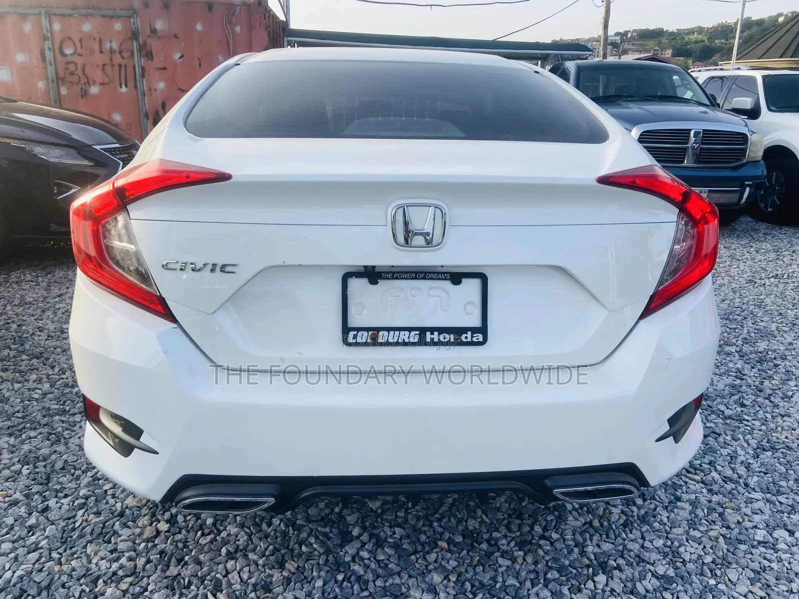 Honda Civic EX Sedan 2018 White