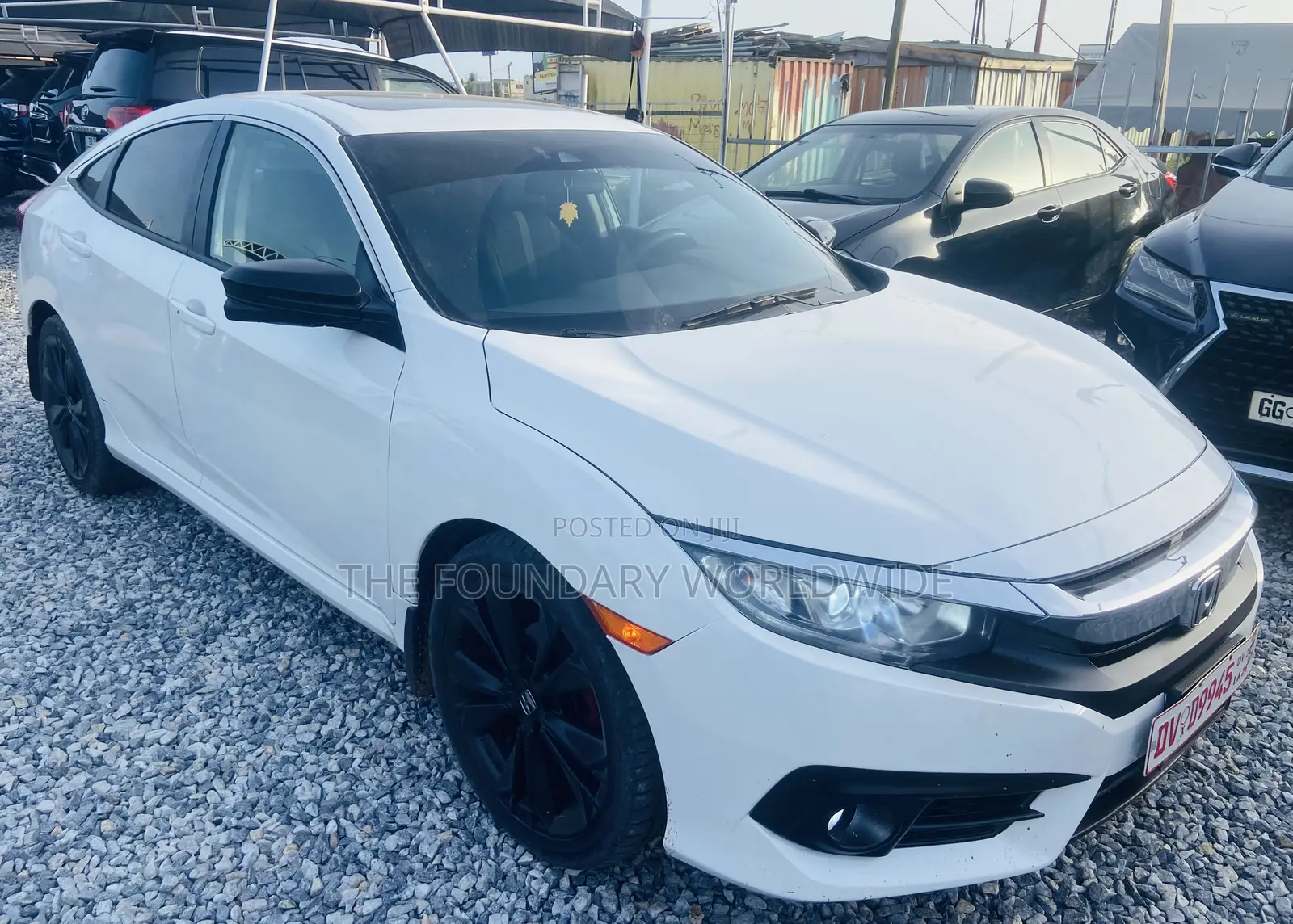 Honda Civic EX Sedan 2018 White