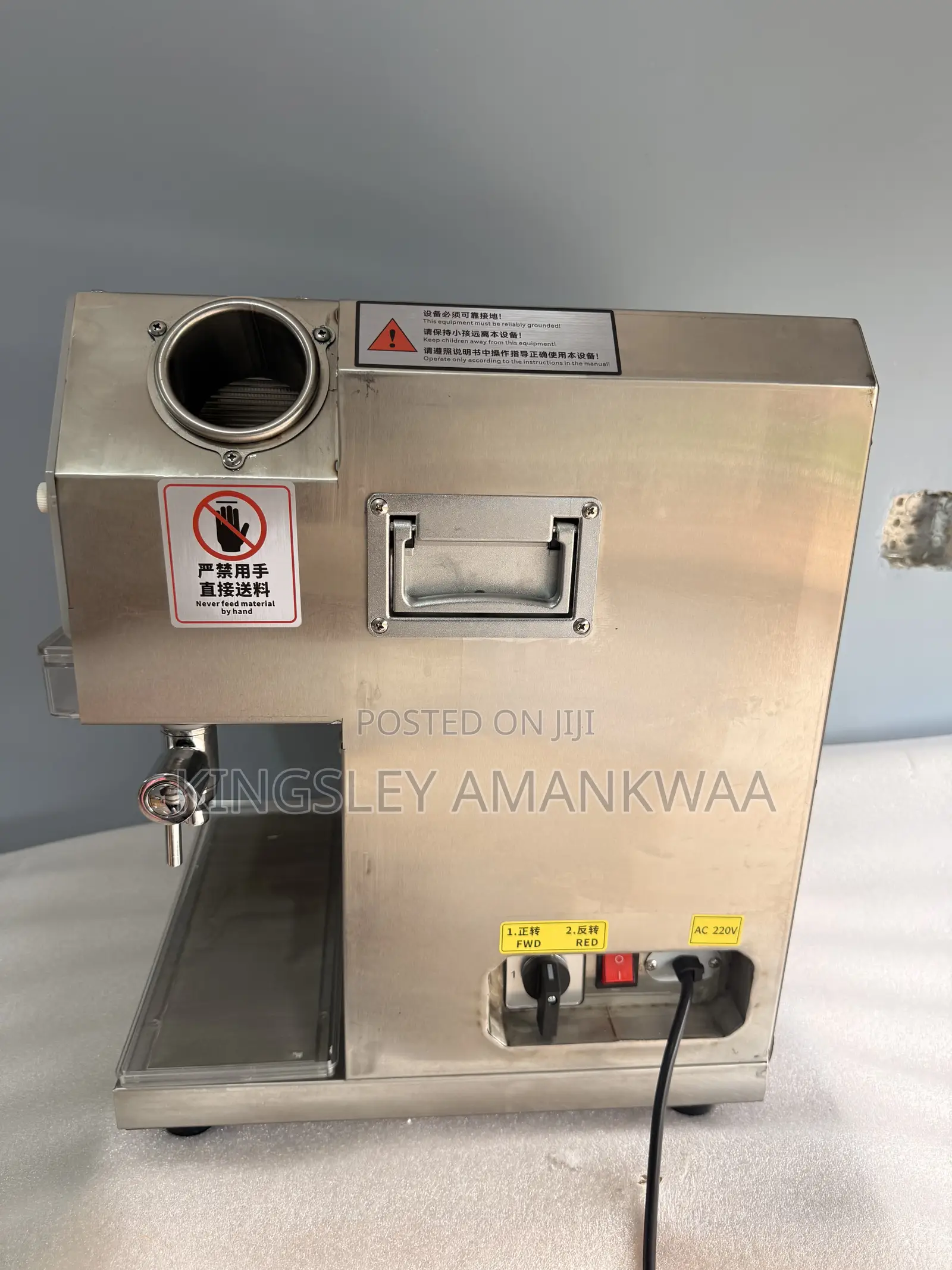 5-Roller Sugarcane Juice Machine