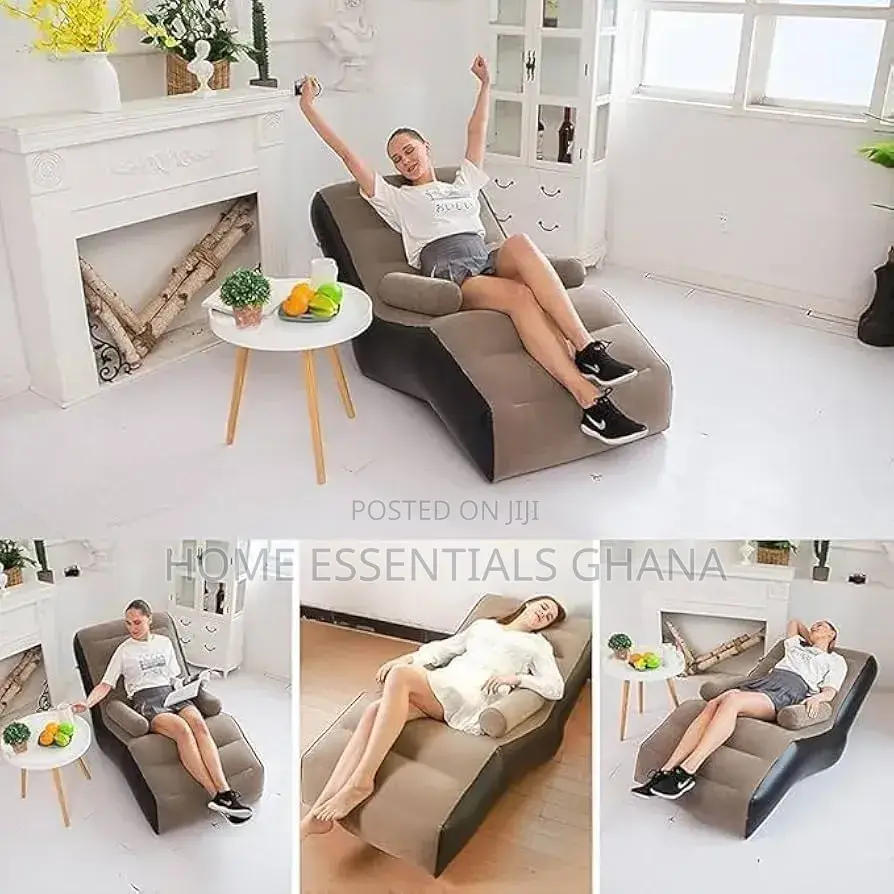 Foldable Inflatable Sofa Relaxing Air Couch for Any Space