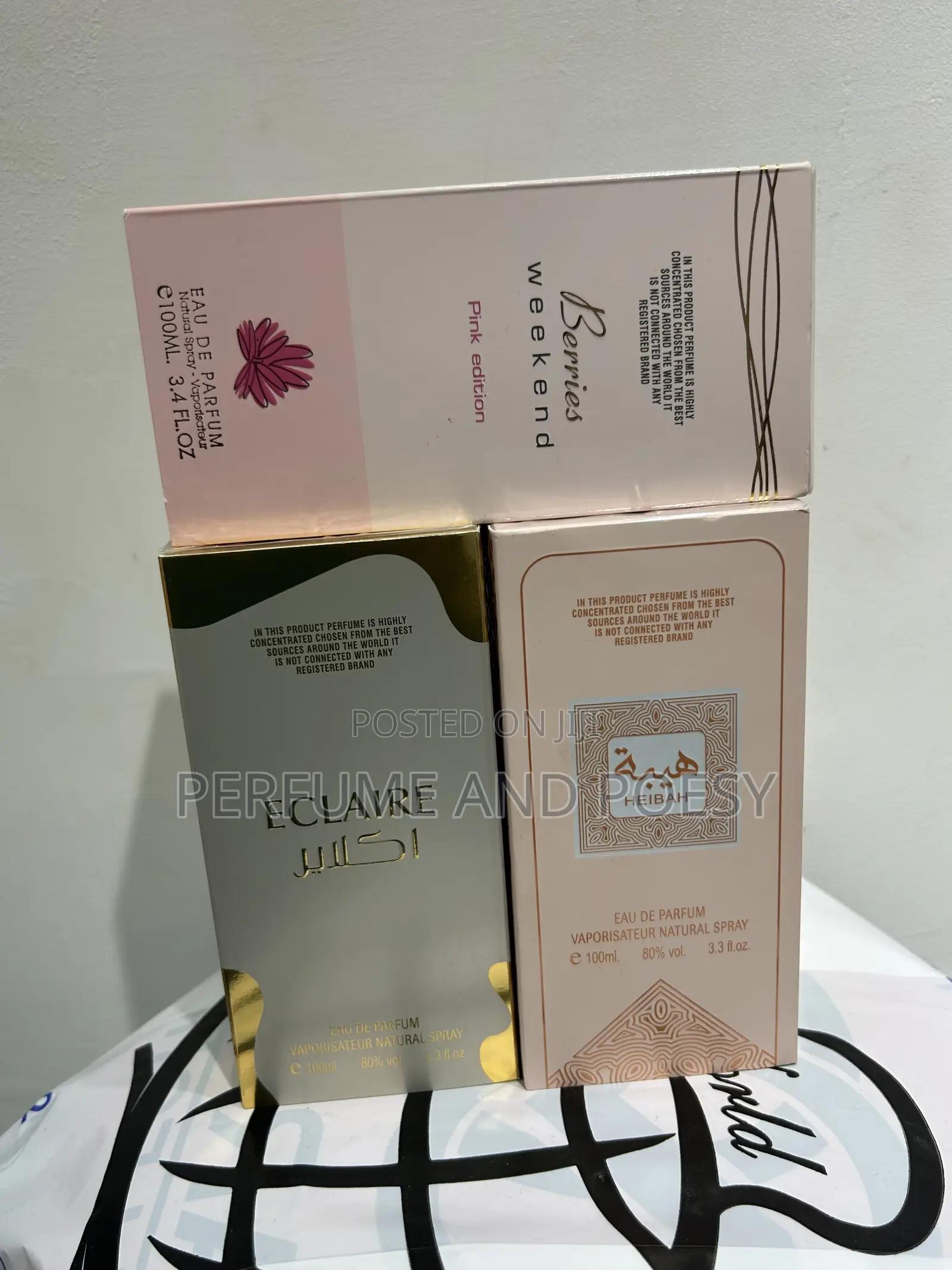 Smart Collection Perfume Bundle for Ladies 3 in 1