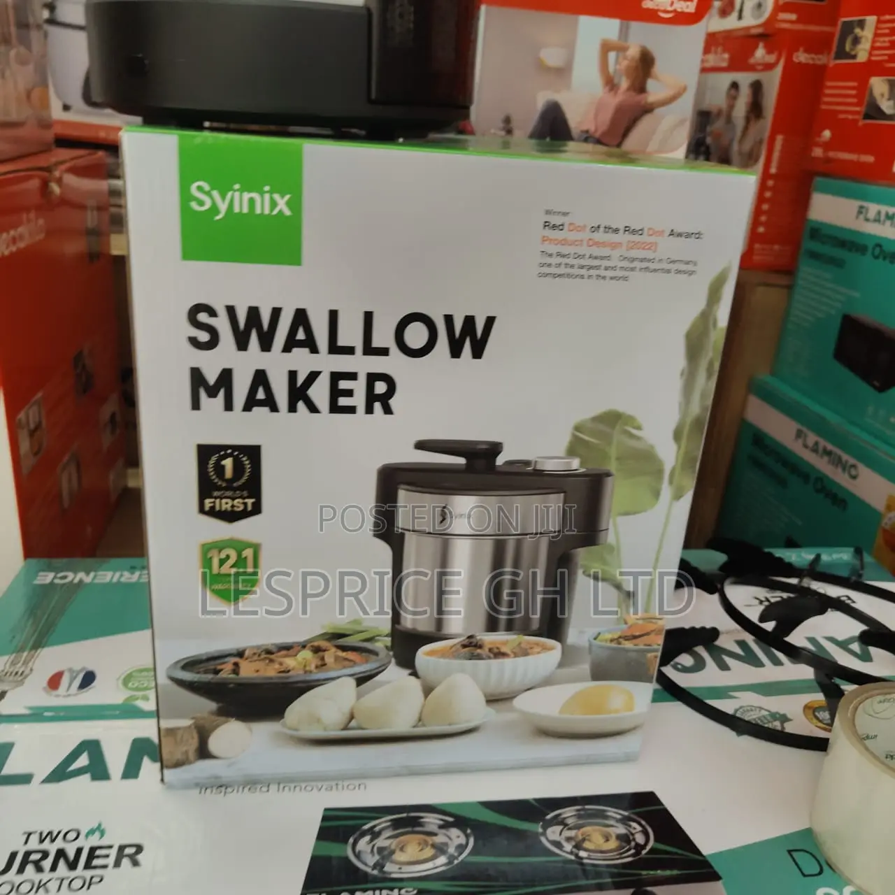 Stylishly Designed Durable 5l Fufu Blending Machine From Syinix