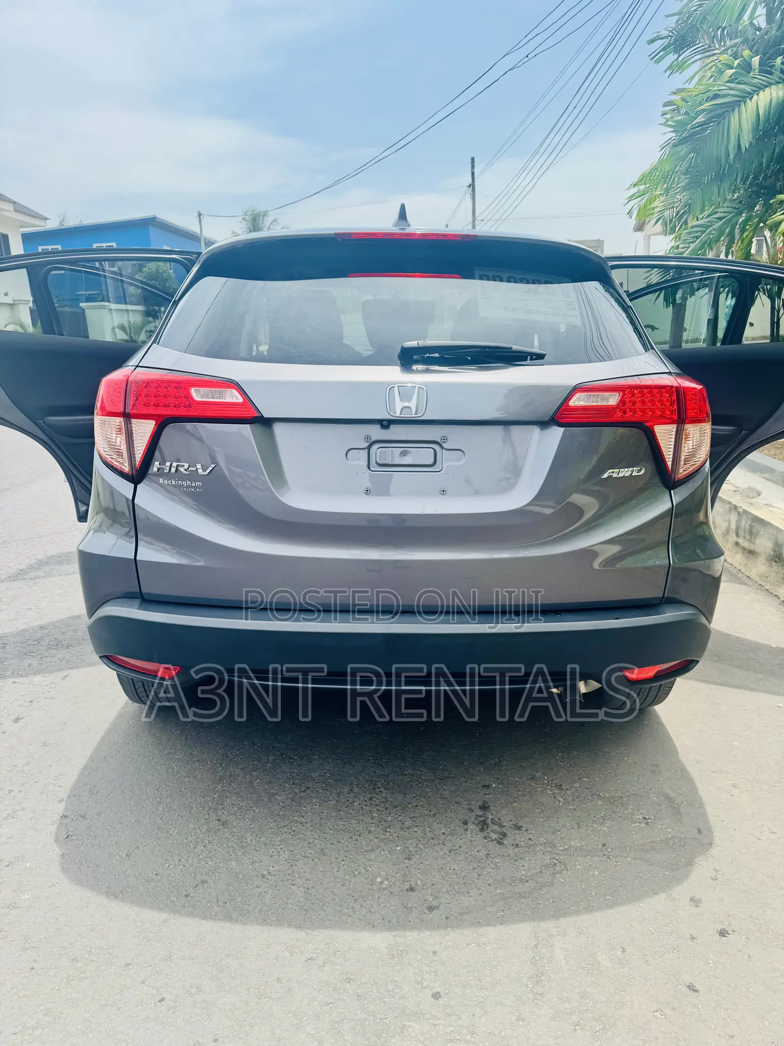 Honda HR-V EX-L w/Navigation AWD 2018 Gray