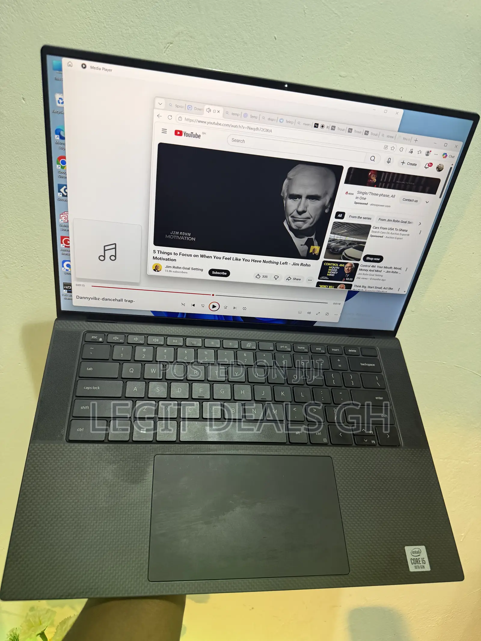 Laptop Dell XPS 15 9510 12GB Intel Core i5 SSD 256GB