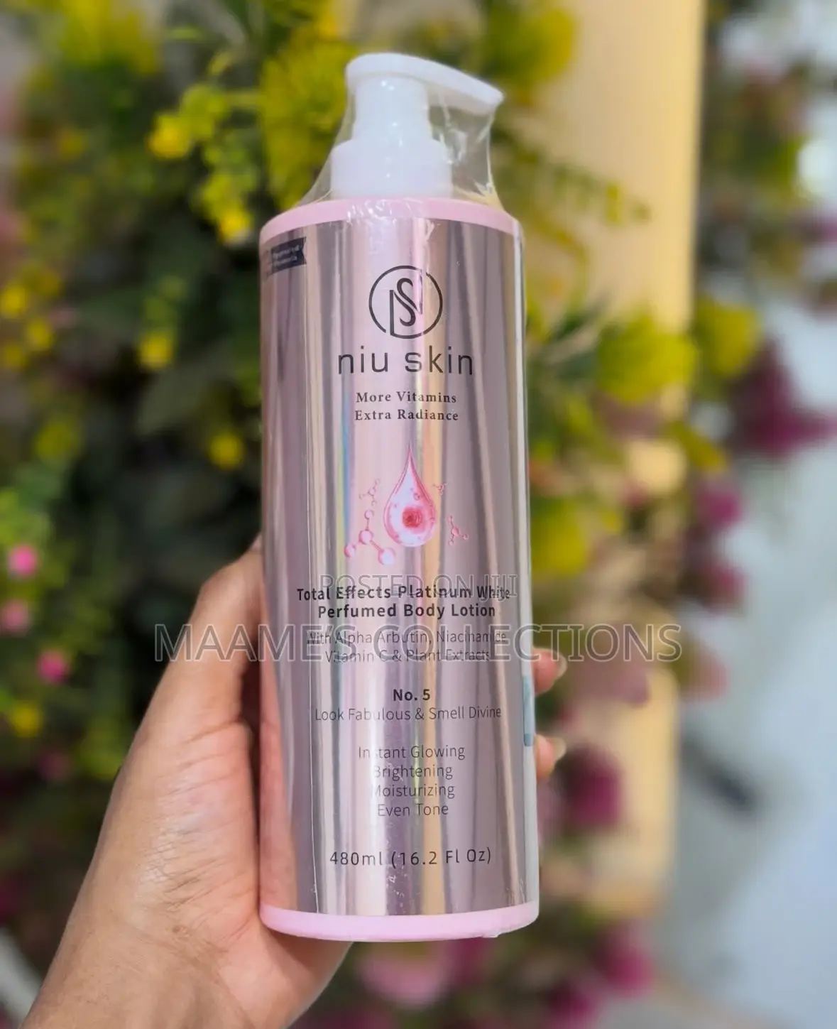 Niu Skin Total Effects Platinum White Perfumed Body Lotion