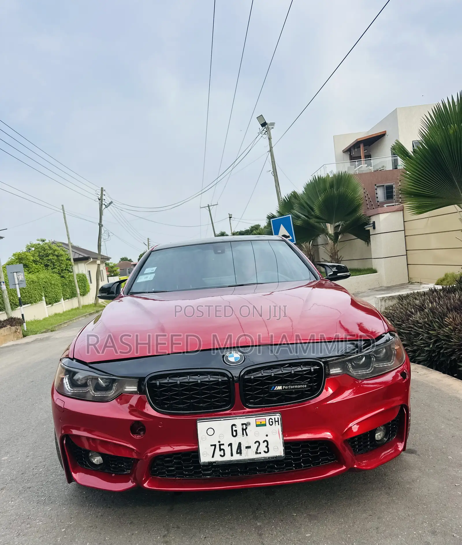 BMW 328i 2014 Red