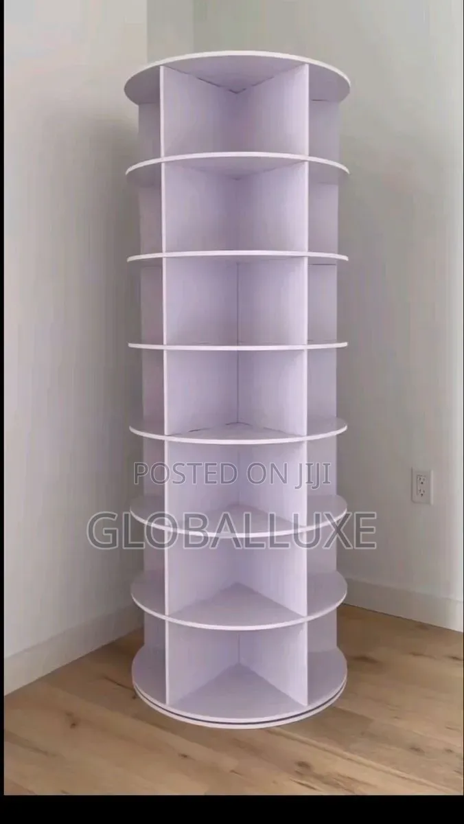 Rotating Shoe Rack – 360° Multi-Layer Revolving Shoe Organizer