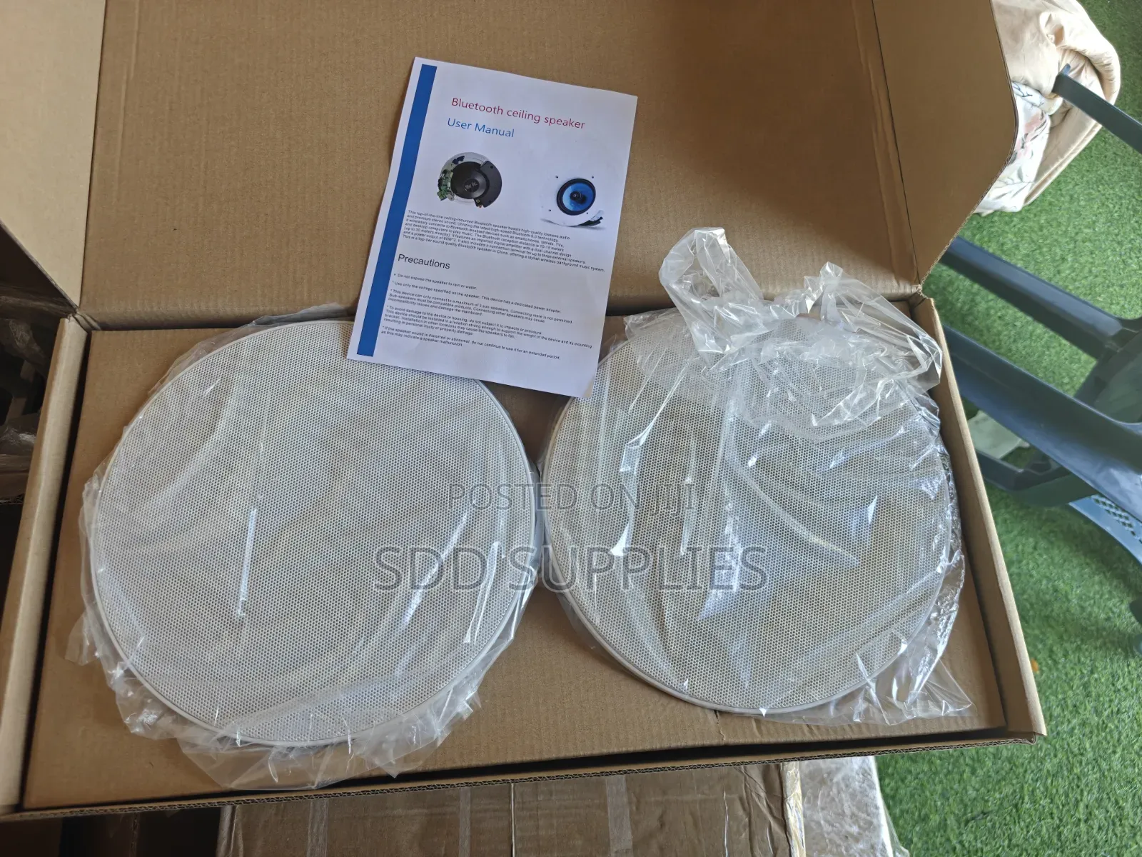 Vibeking 100 Watts Bluetooth Ceiling Speakers