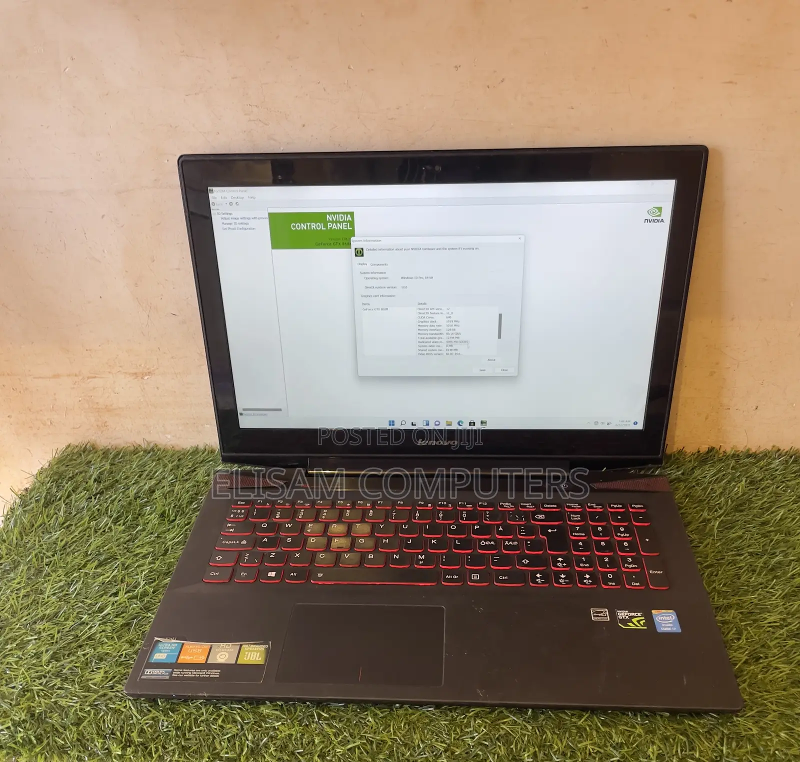 Laptop Lenovo Y50 16GB Intel Core i7 HDD 1T